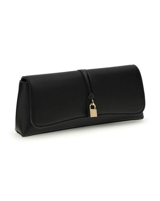 Stella Mccartney Black Hemp Clutch Bag Glam Steals