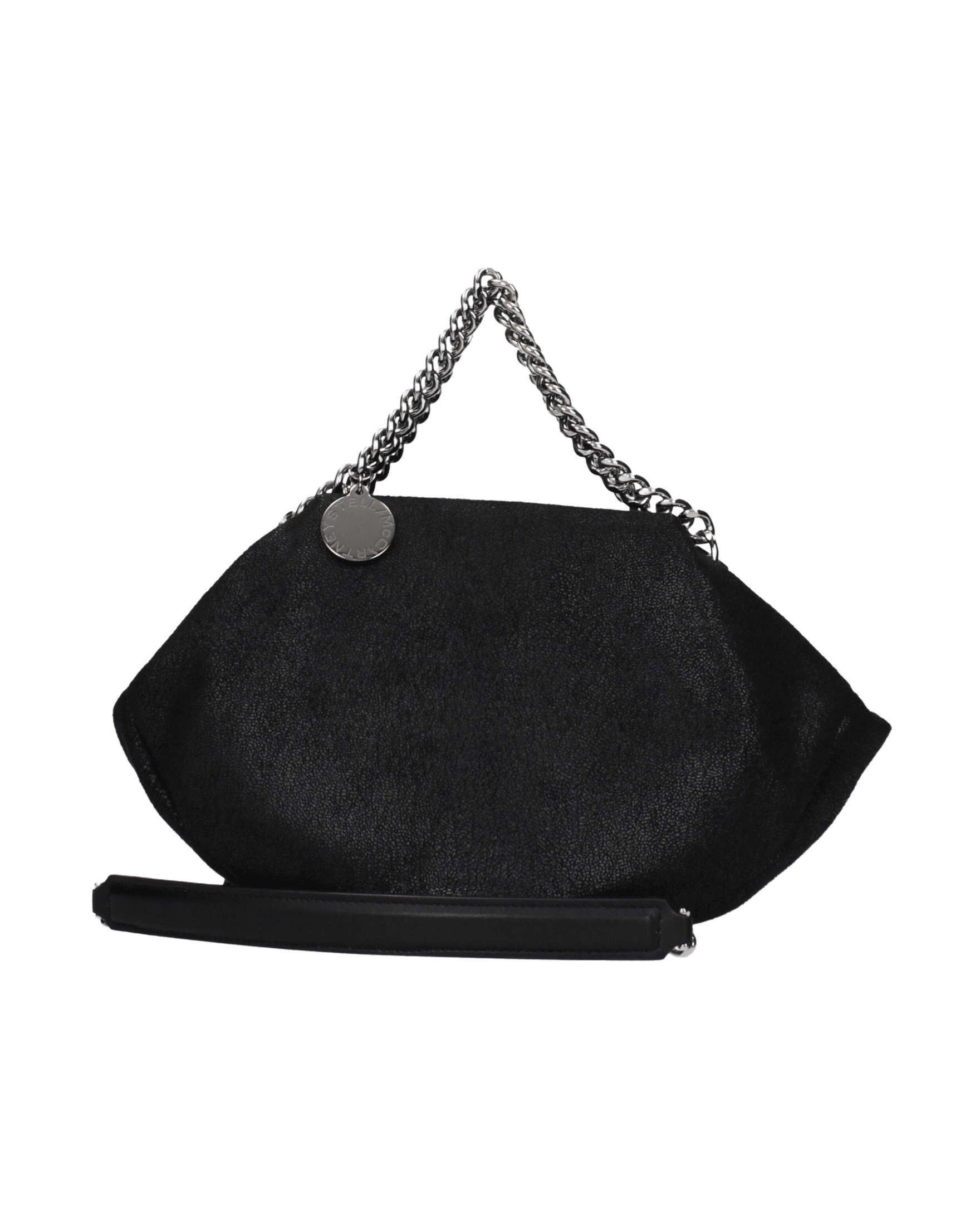 Stella Mccartney Black Leather Handbag Glam Steals