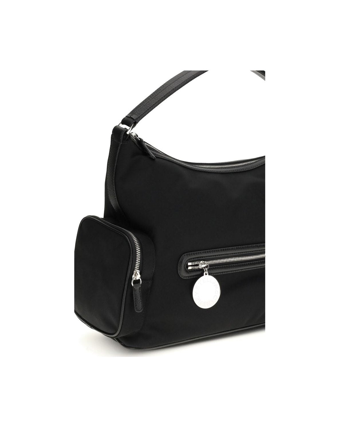 Stella Mccartney Black Nylon Shoulder Bag Glam Steals