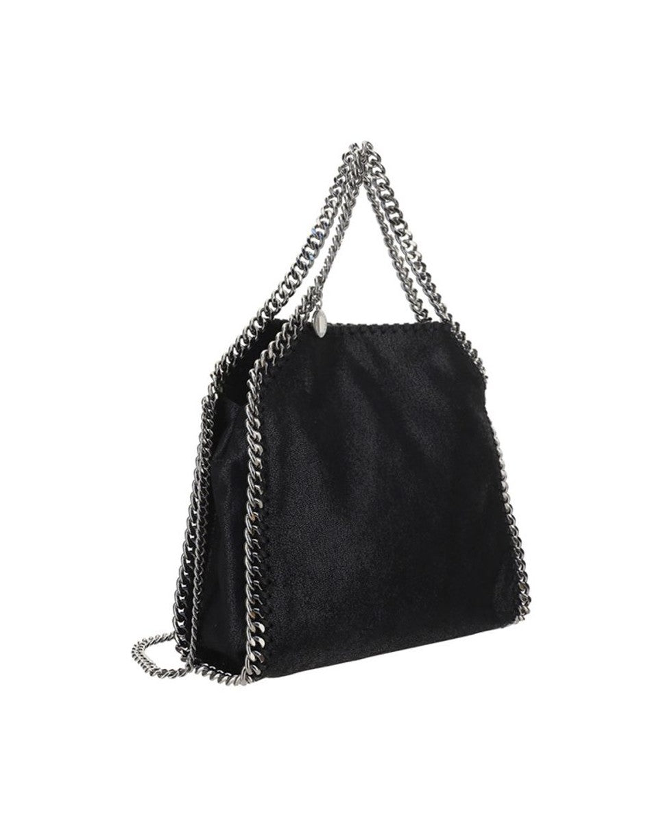 Stella Mccartney Black Polyester Shoulder Bag Glam Steals