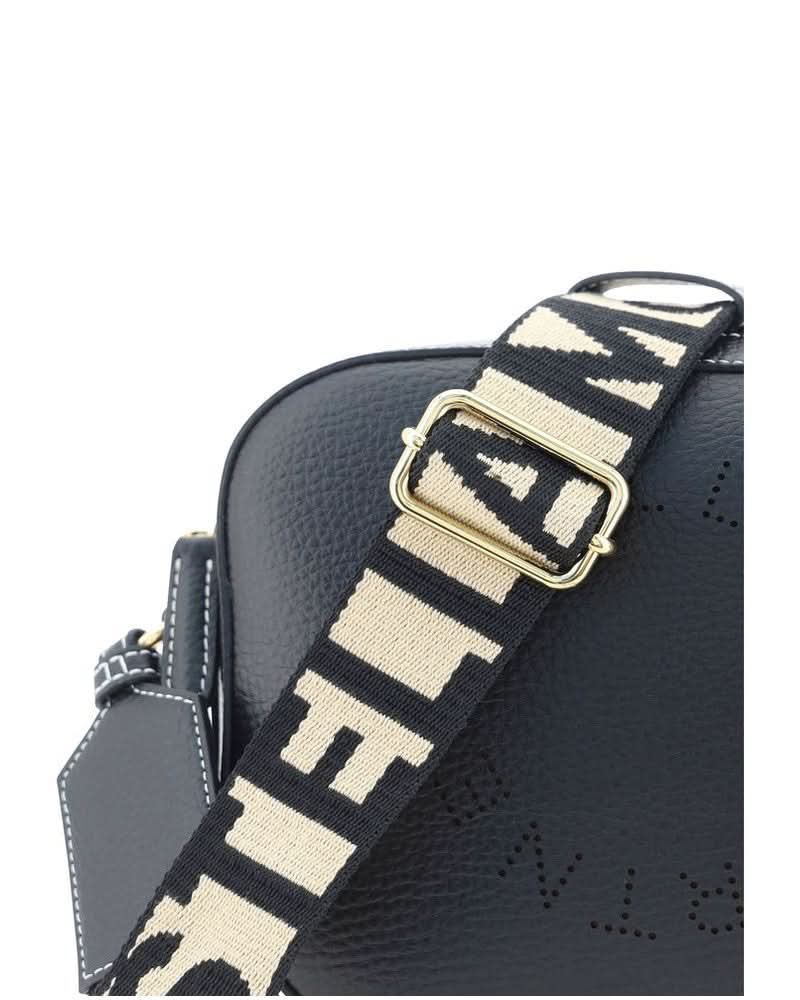 Stella Mccartney Black Polyethylene Shoulder Bag Cross Body Bags