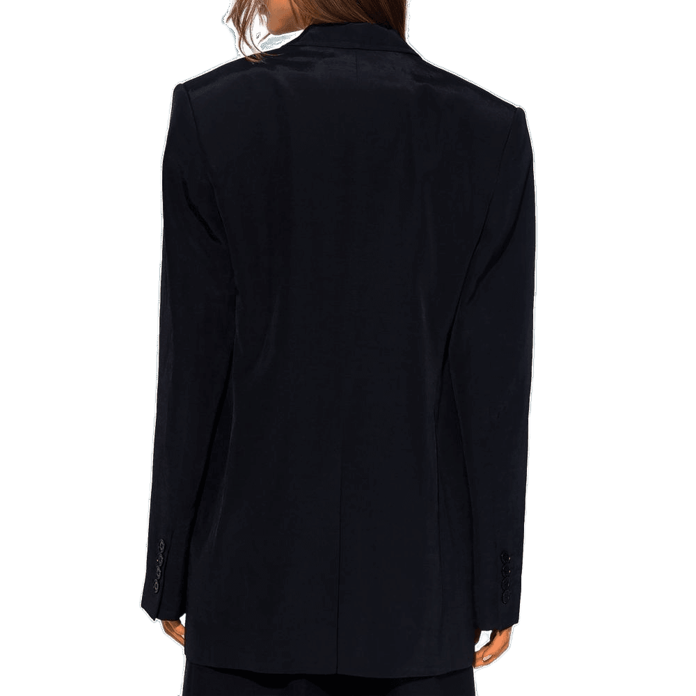 Stella Mccartney Black Viscose Jacket Glam Steals