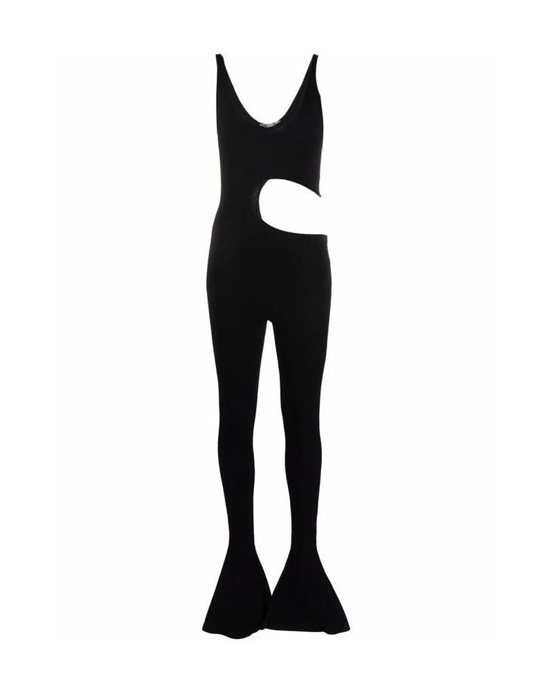 Stella Mccartney Black Viscose Jumpsuit