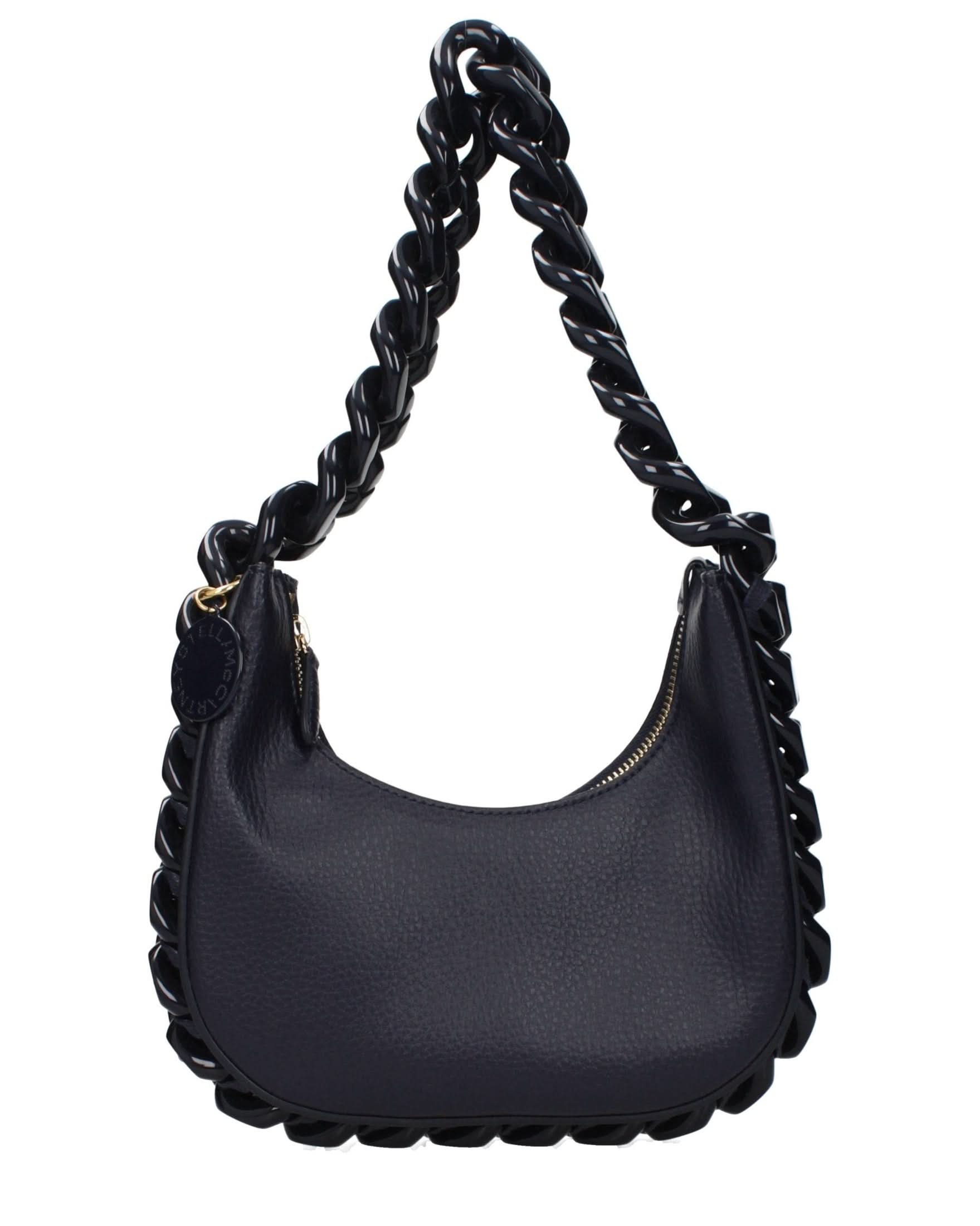 Stella Mccartney Blue Leather Shoulder Bag Glam Steals