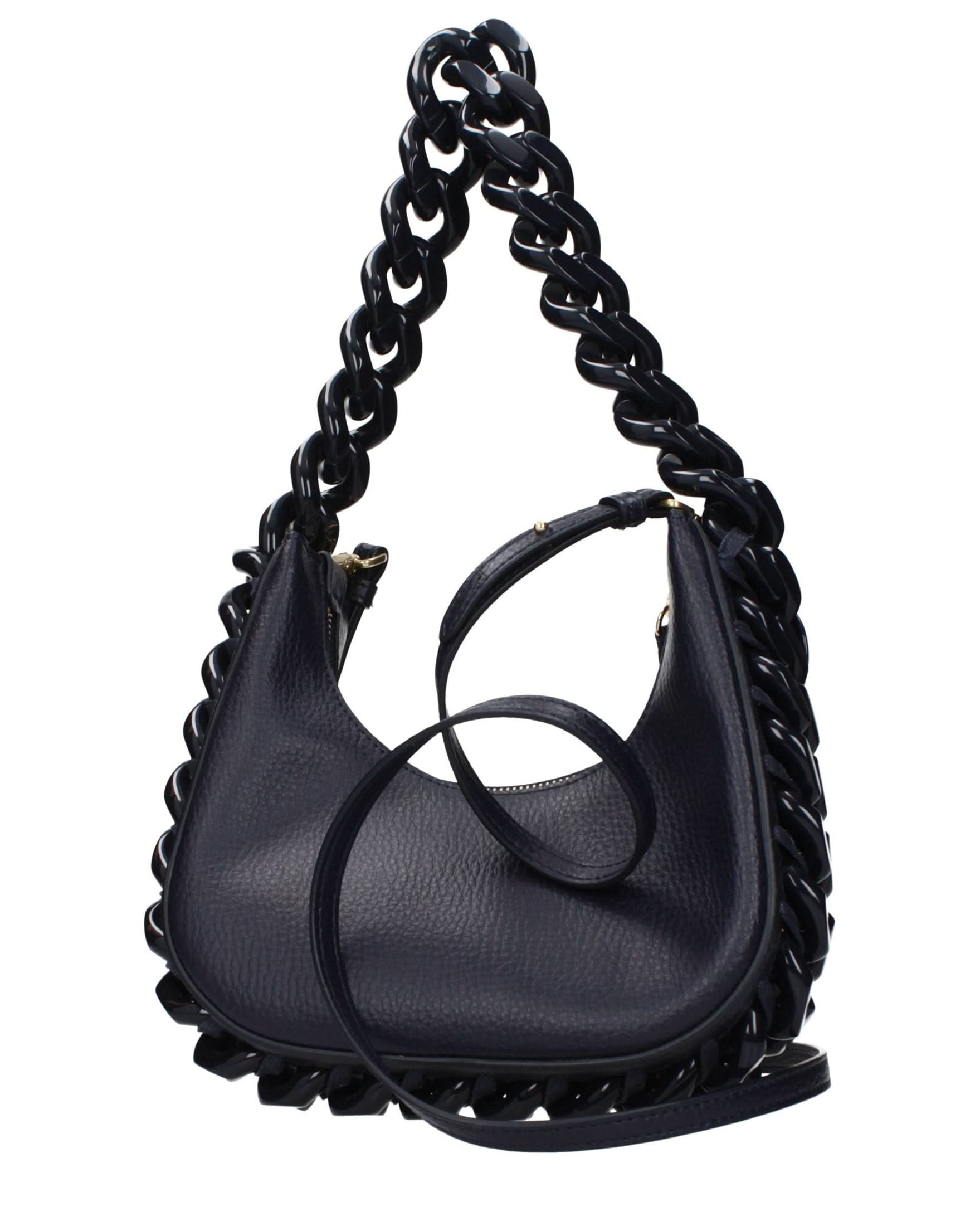 Stella Mccartney Blue Leather Shoulder Bag Glam Steals