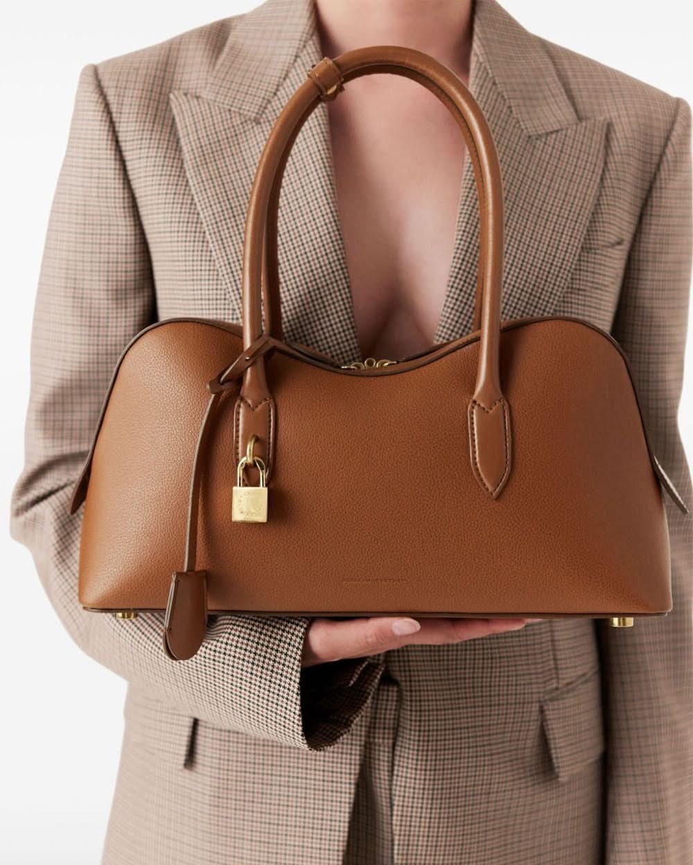 Stella Mccartney Brown Leather Bag Shoulder