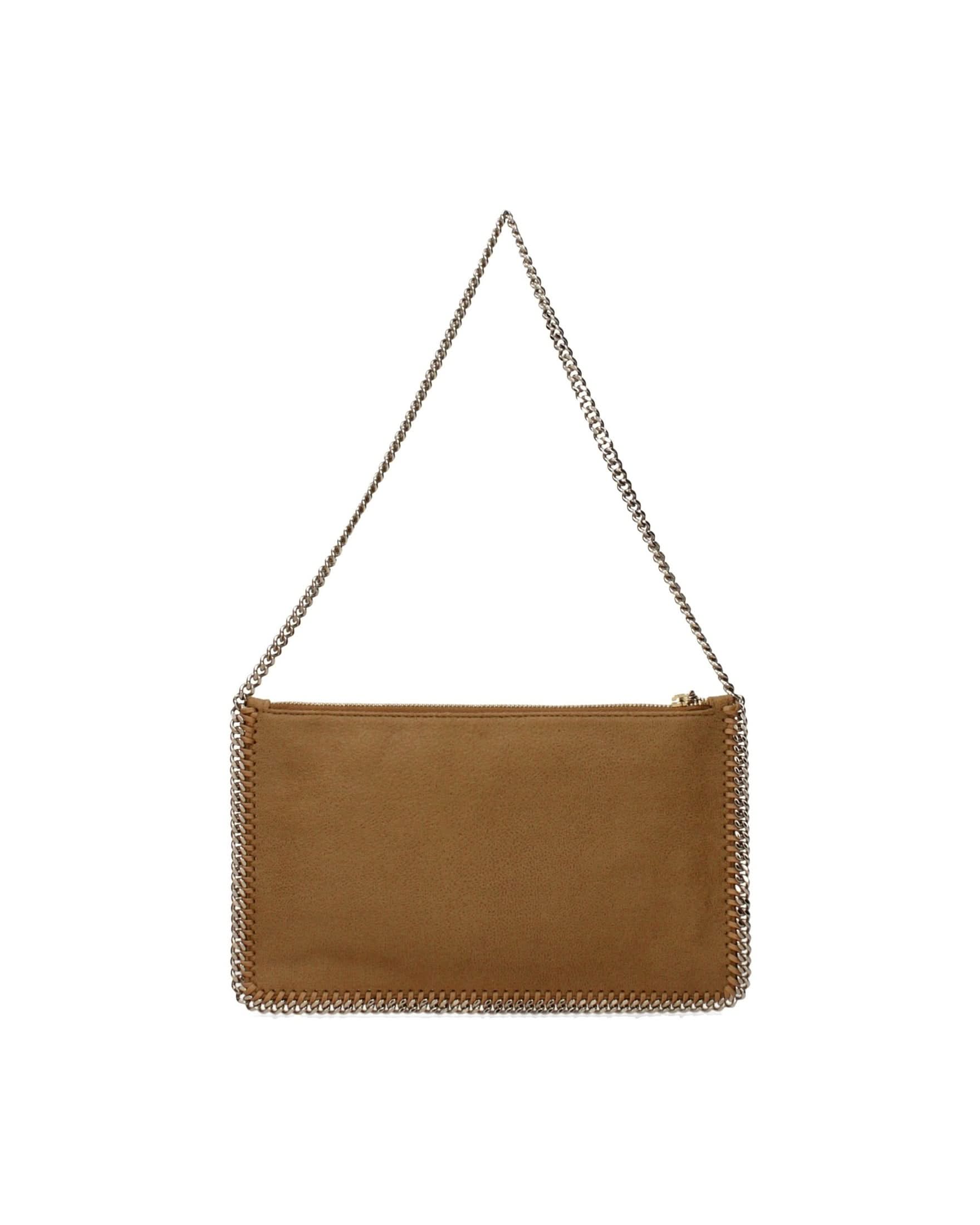 Stella Mccartney Brown Leather Shoulder Bag Glam Steals