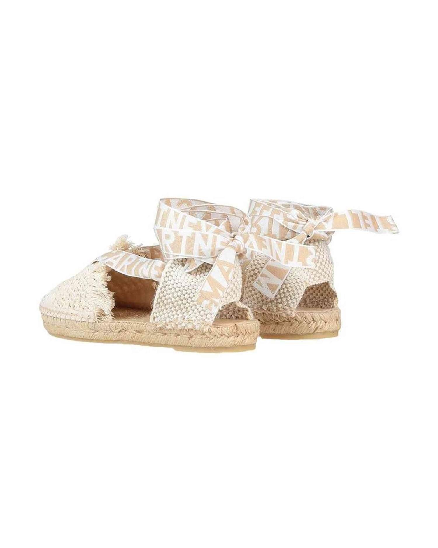 Stella Mccartney Canvas Logo Espadrilles Glam Steals