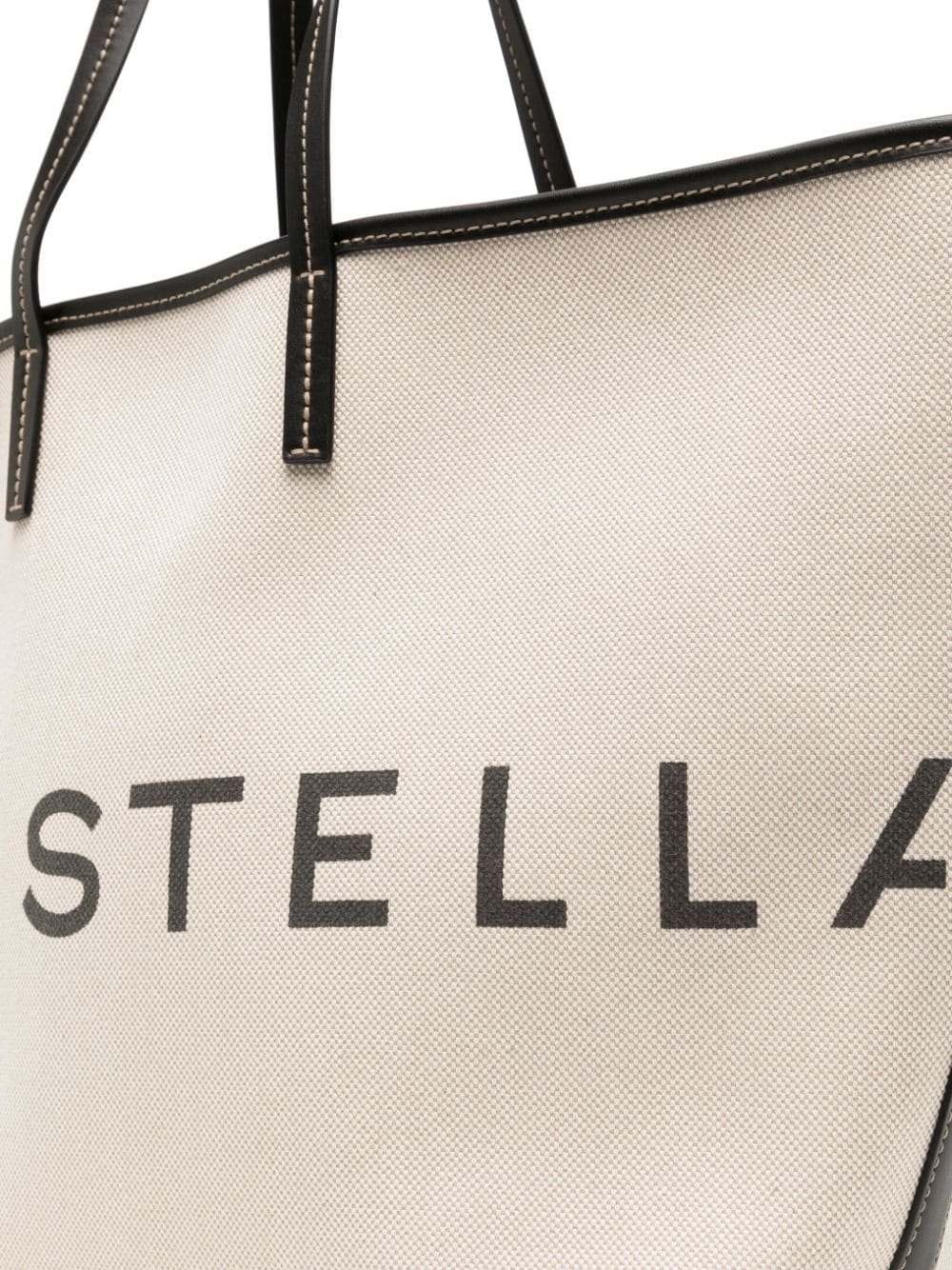 Stella Mccartney Canvas Logo Tote Bag Glam Steals