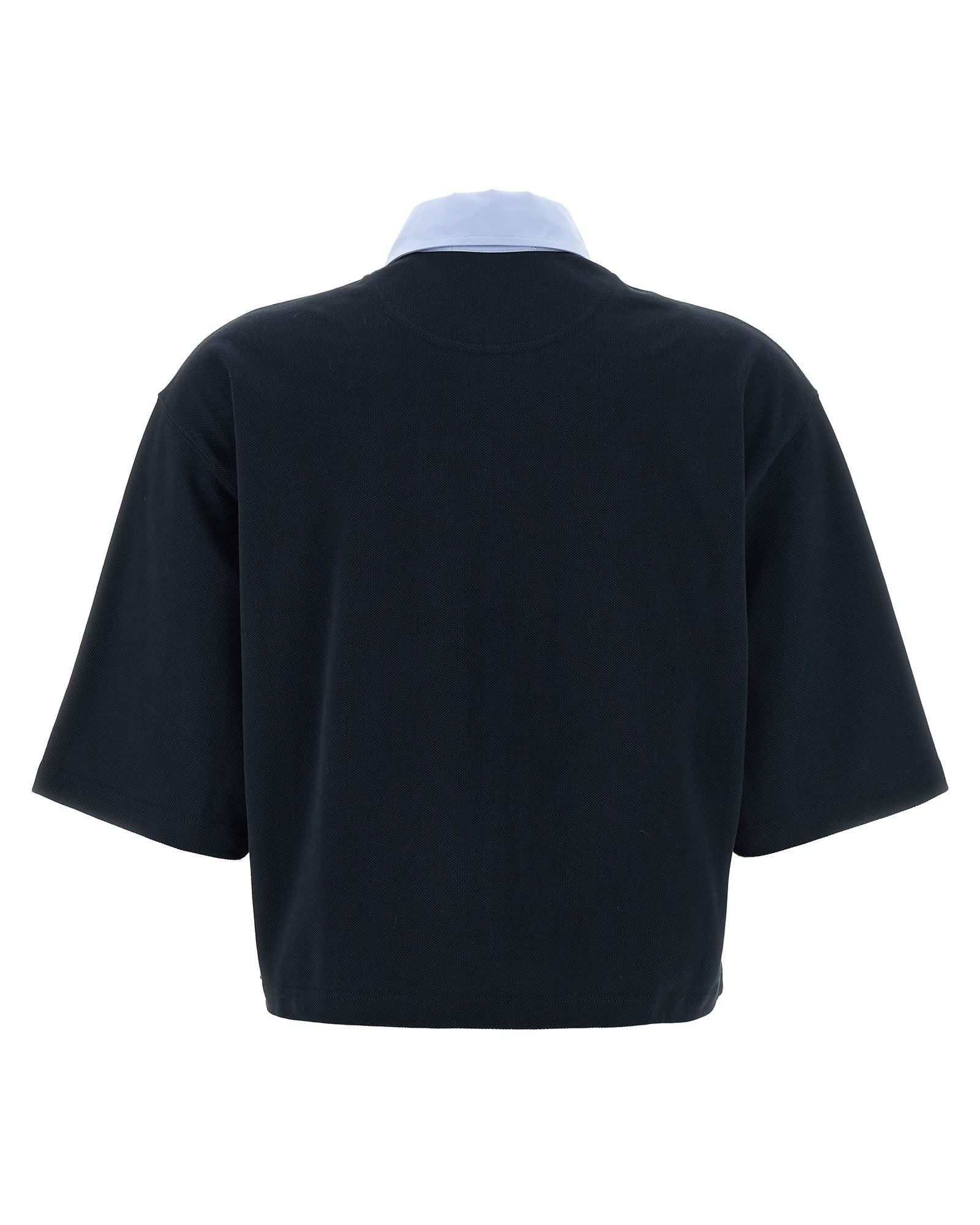 Stella Mccartney Cropped Piquet Polo Glam Steals