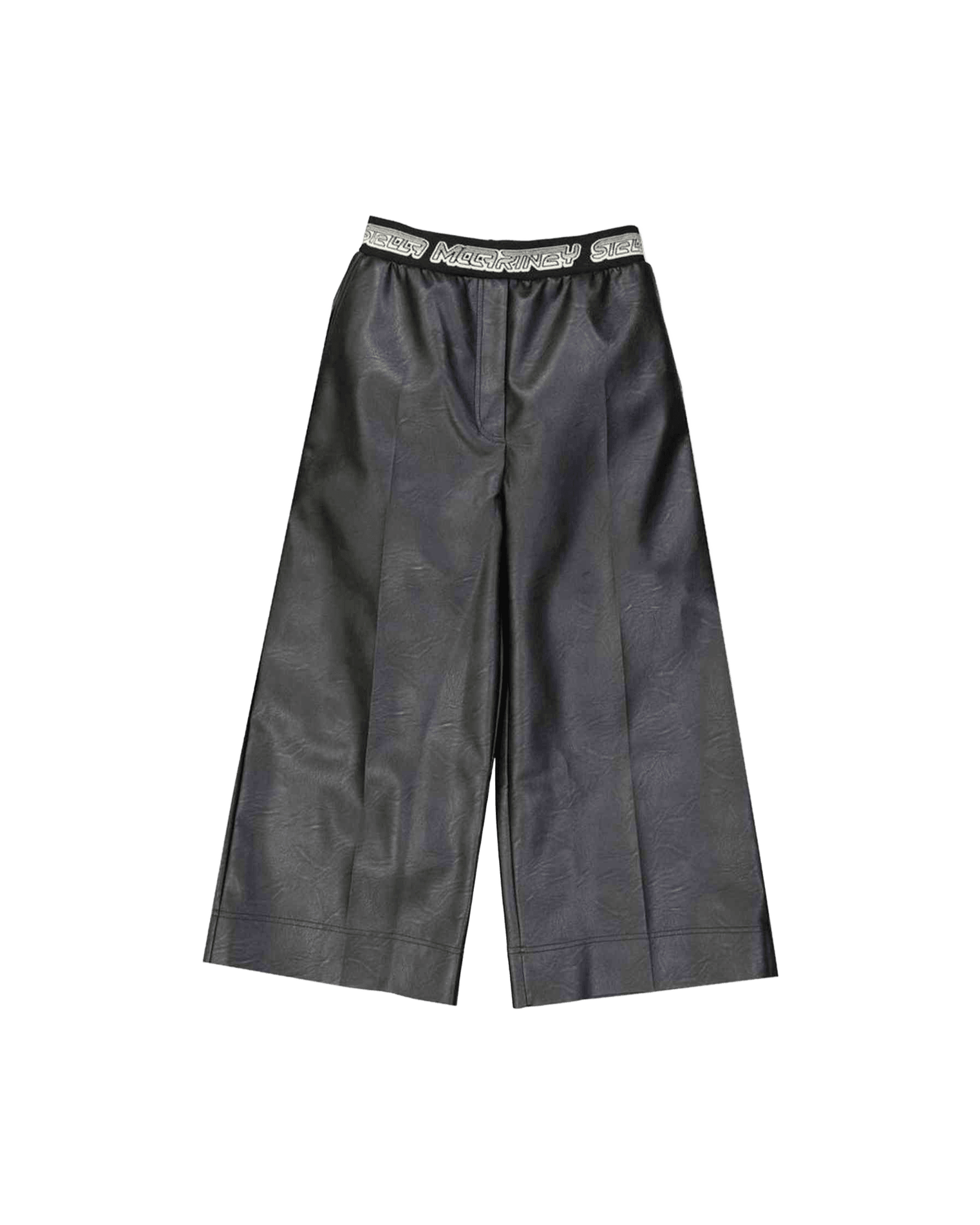 Stella Mccartney Leather Cropped Effect Pant Glam Steals