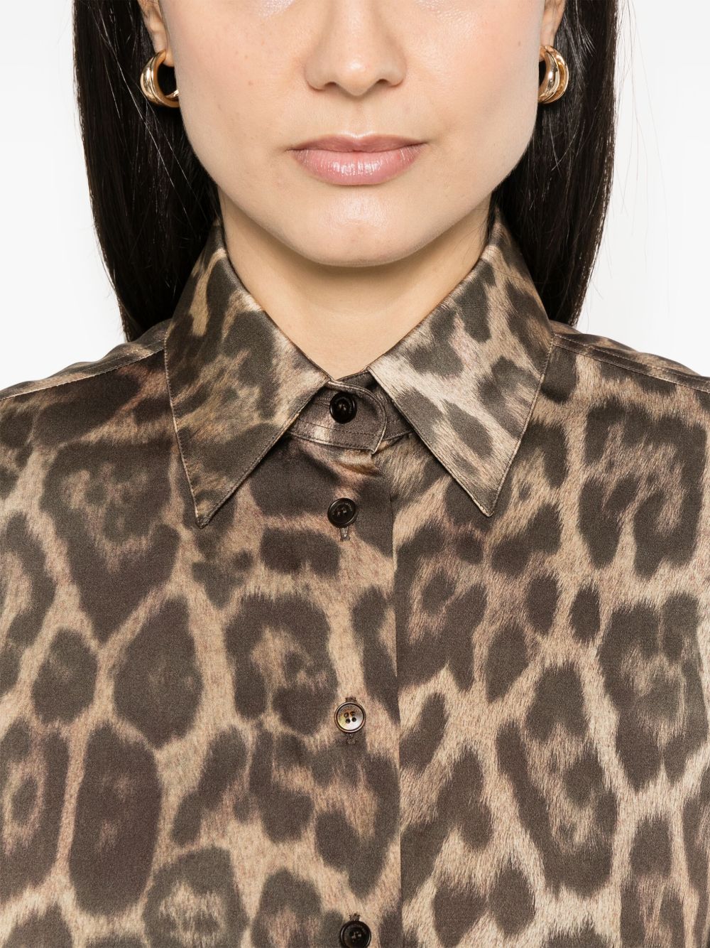 Stella Mccartney Leopard Oversized Shirt Glam Steals