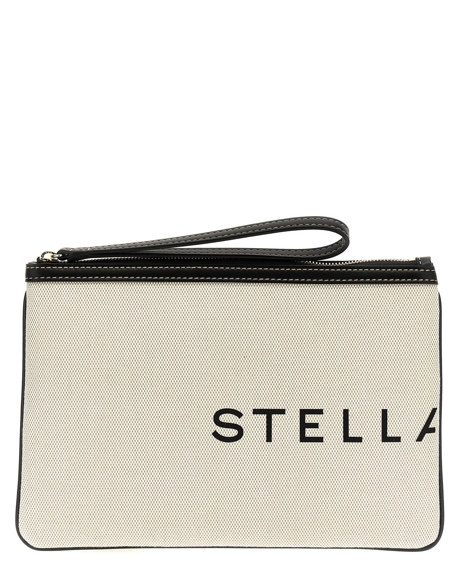 Stella Mccartney Logo Clutch Bag Glam Steals