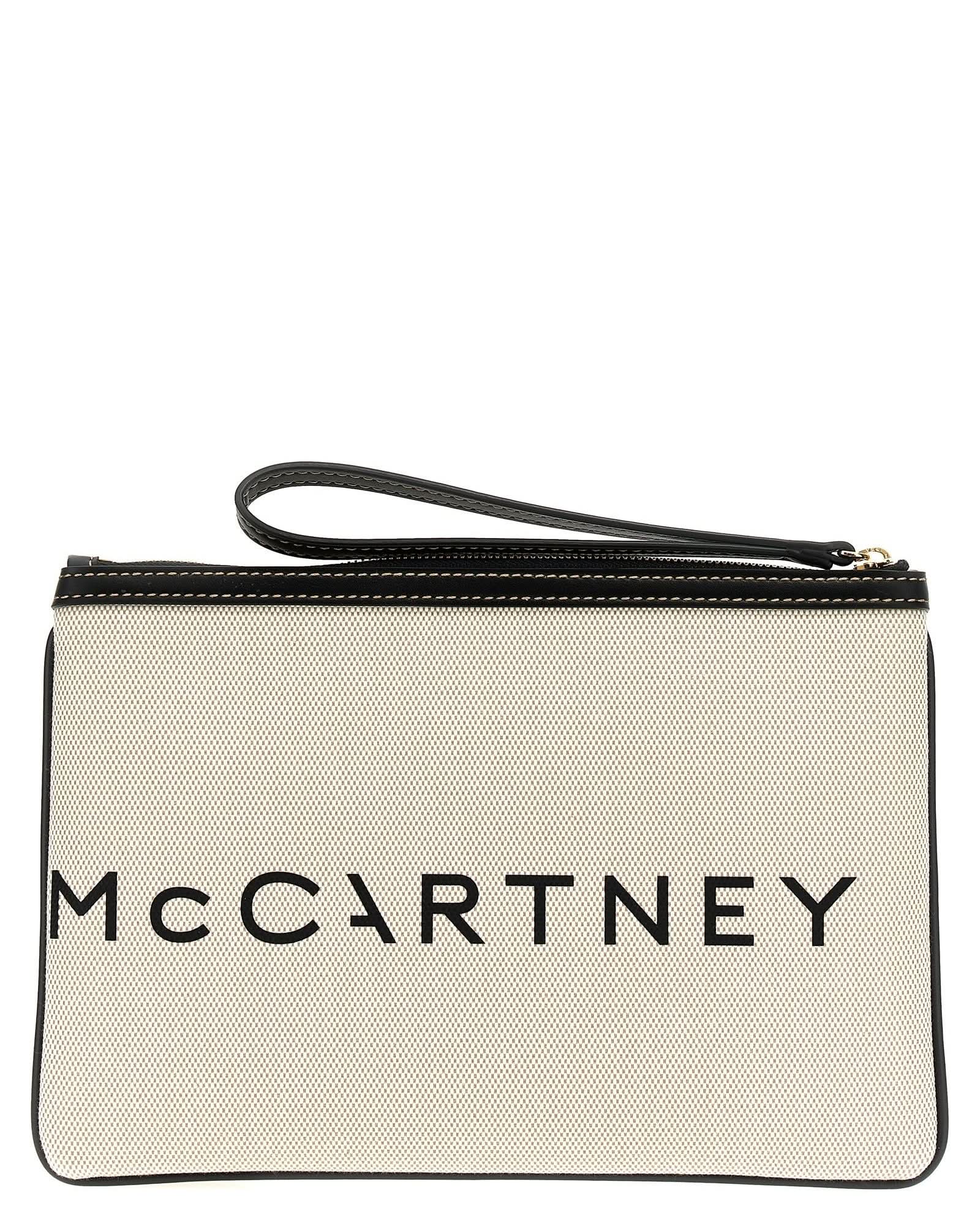 Stella Mccartney Logo Clutch Bag Glam Steals