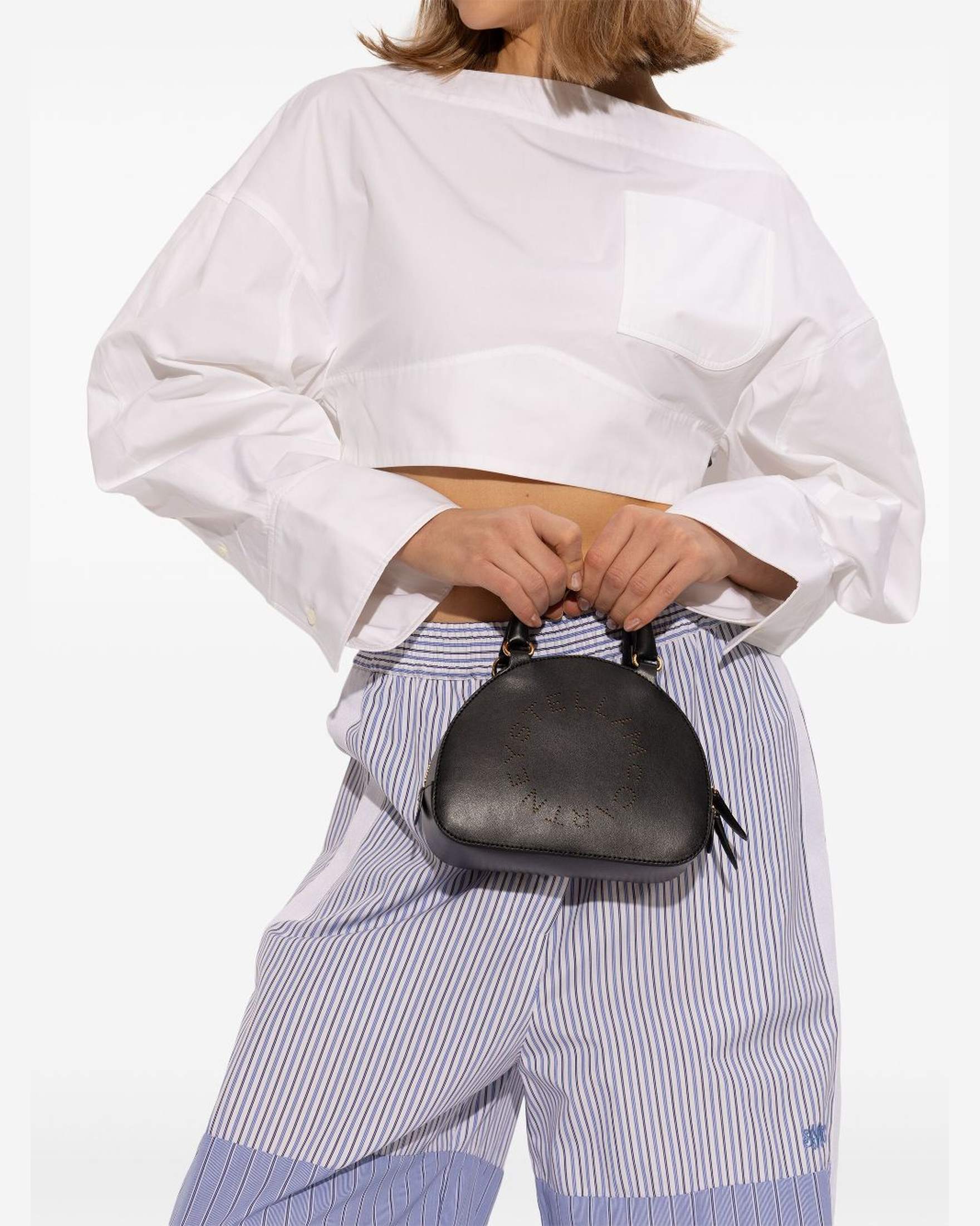 Stella Mccartney Logo Embellishment Handbag Glam Steals