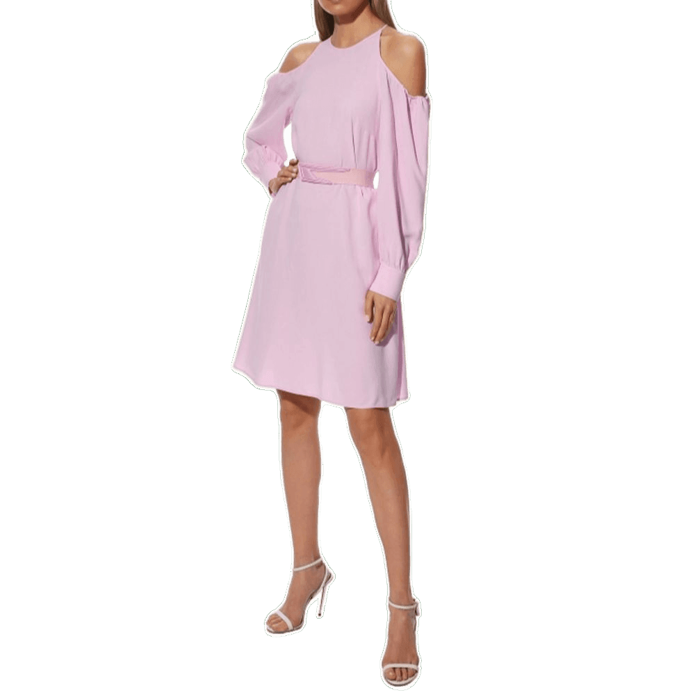 Stella Mccartney Pink Viscose Casual Dress Glam Steals