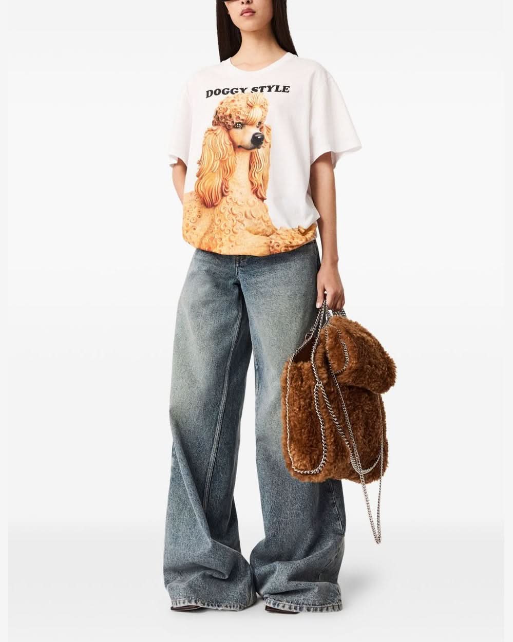 Stella Mccartney White T-Shirt Topwear