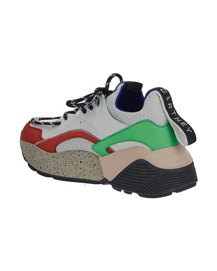 Stella Mccartney White Vegan Leather Chunky Sneakers Sneakers
