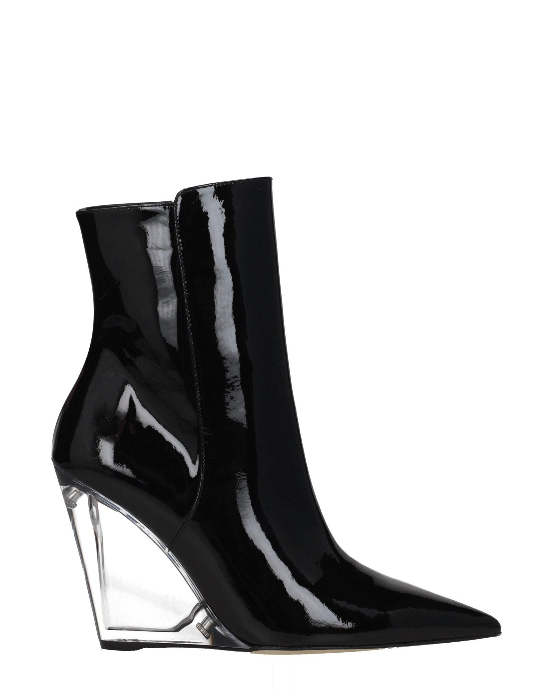 Stuart Weitzman Black Leather Ankle Boots Glam Steals