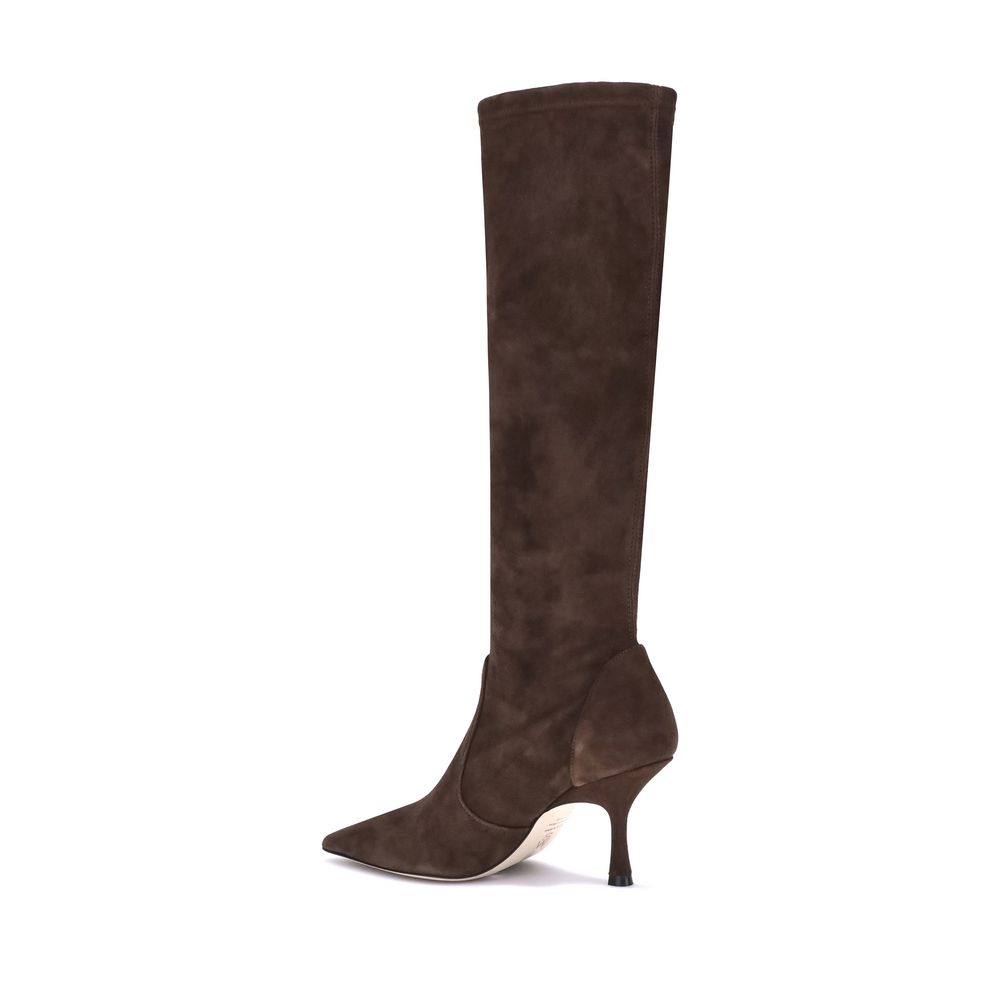 Stuart Weitzman Suede High Boots Glam Steals