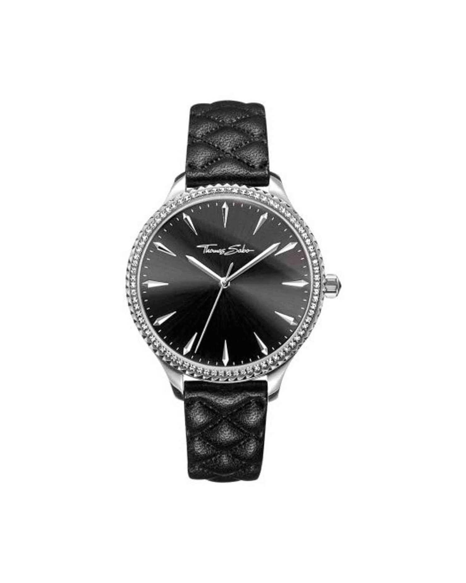 Thomas Sabo Black Leather Watch Watches