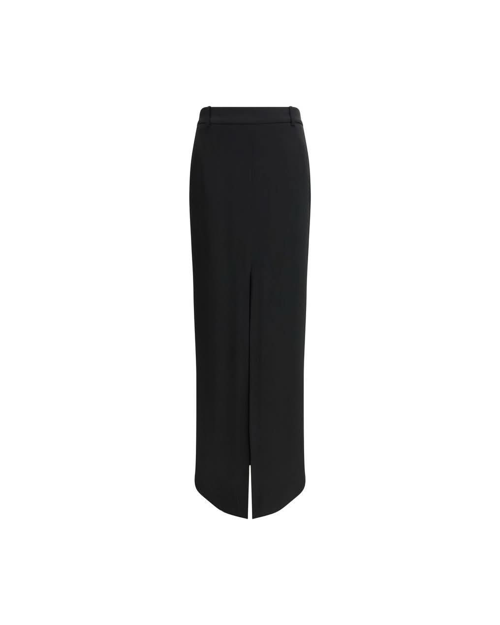 Tom Ford Black Acetate Long Skirt