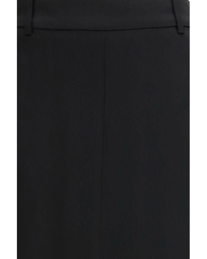 Tom Ford Black Acetate Long Skirt