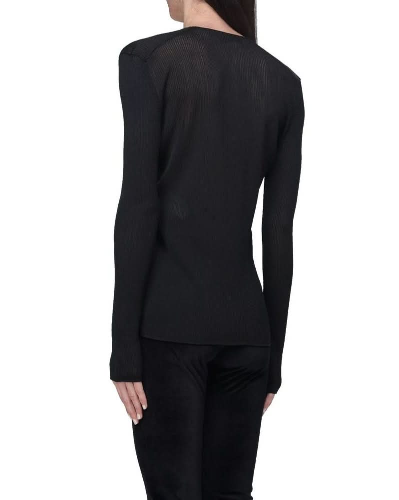 Tom Ford Black Polyamide Top
