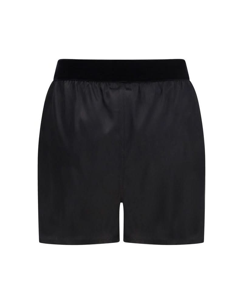 Tom Ford Black Silk Bermuda Shorts Bermudas