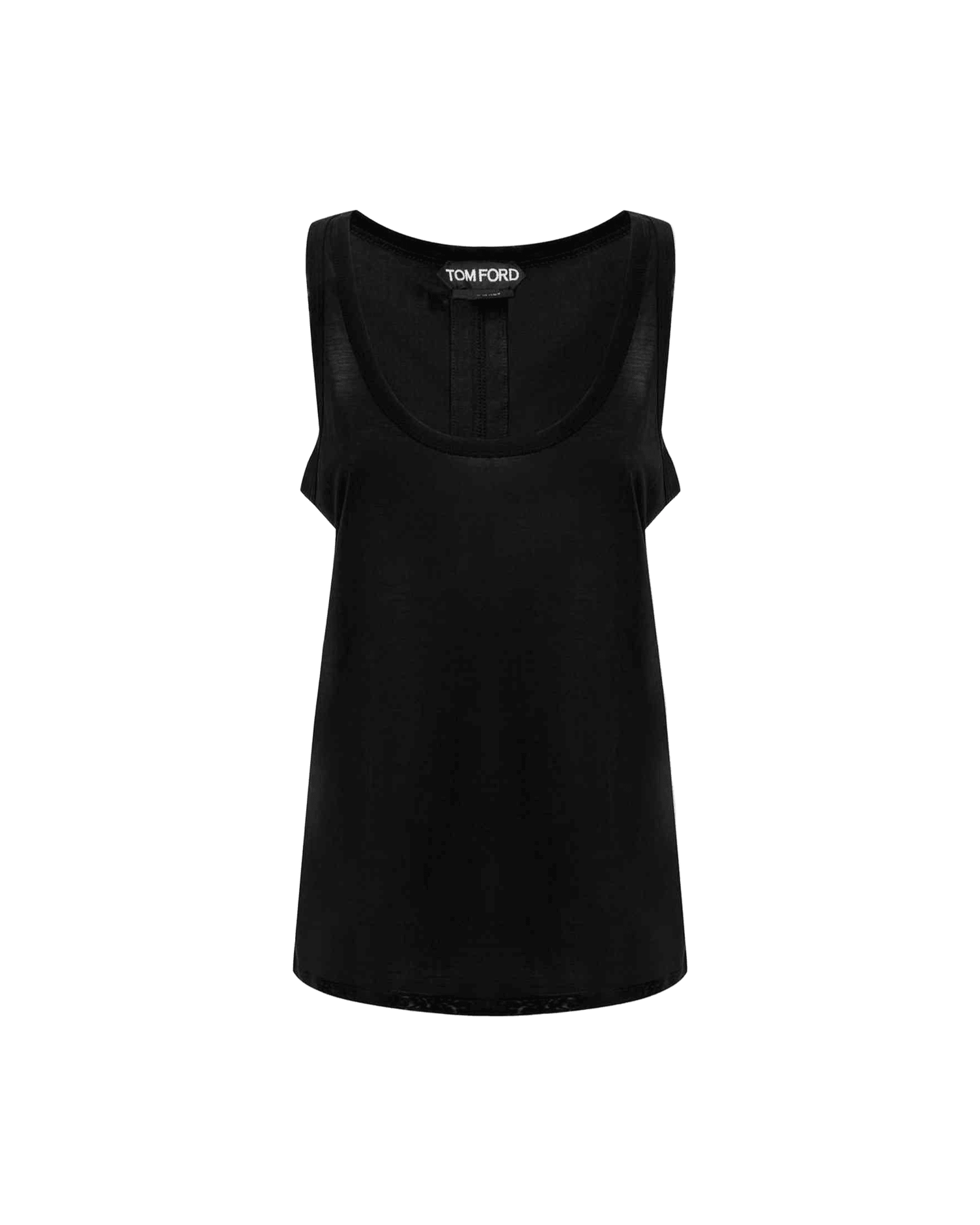 Tom Ford Black Silk Tank Top Glam Steals