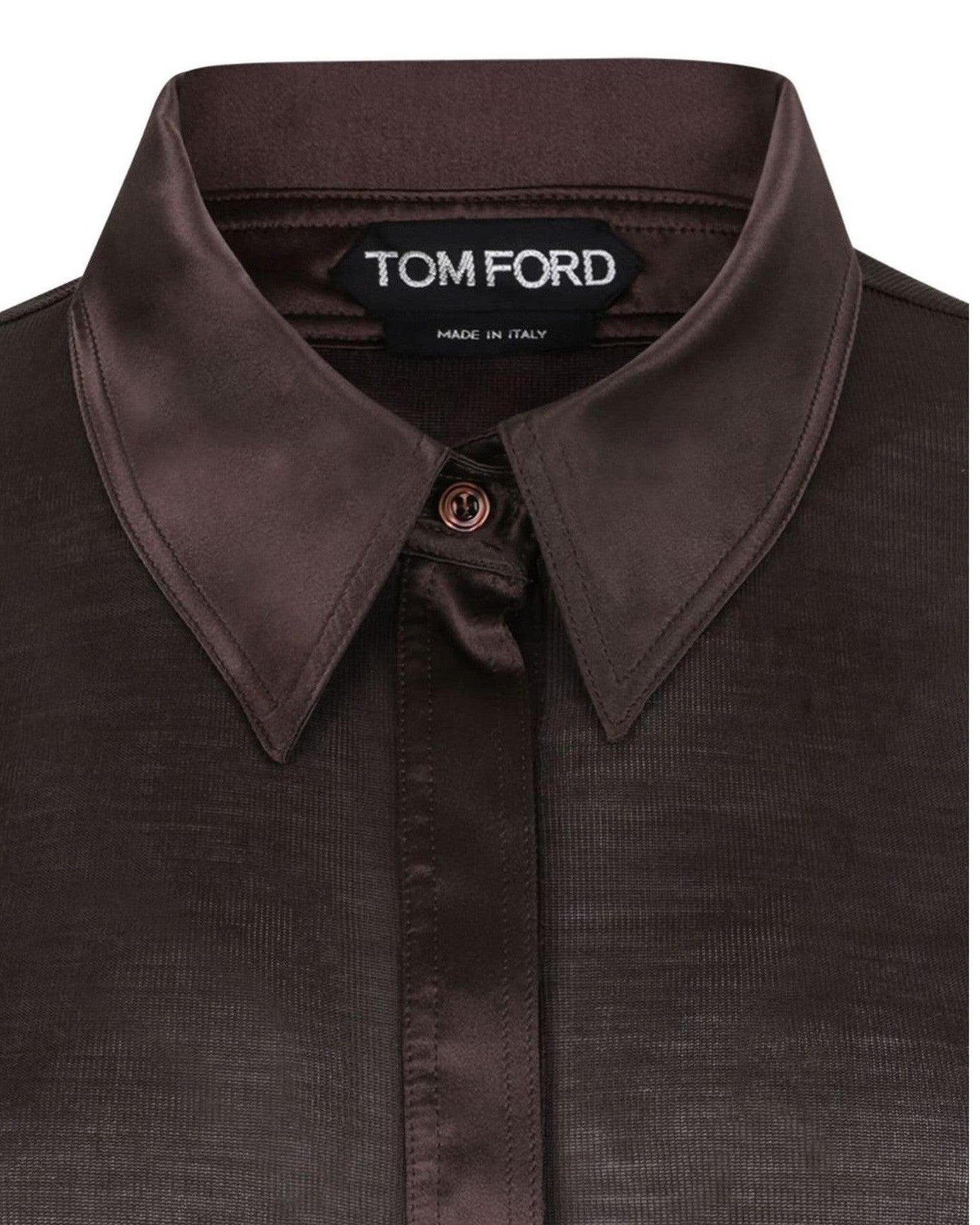 Tom Ford Brown T-shirt Glam Steals