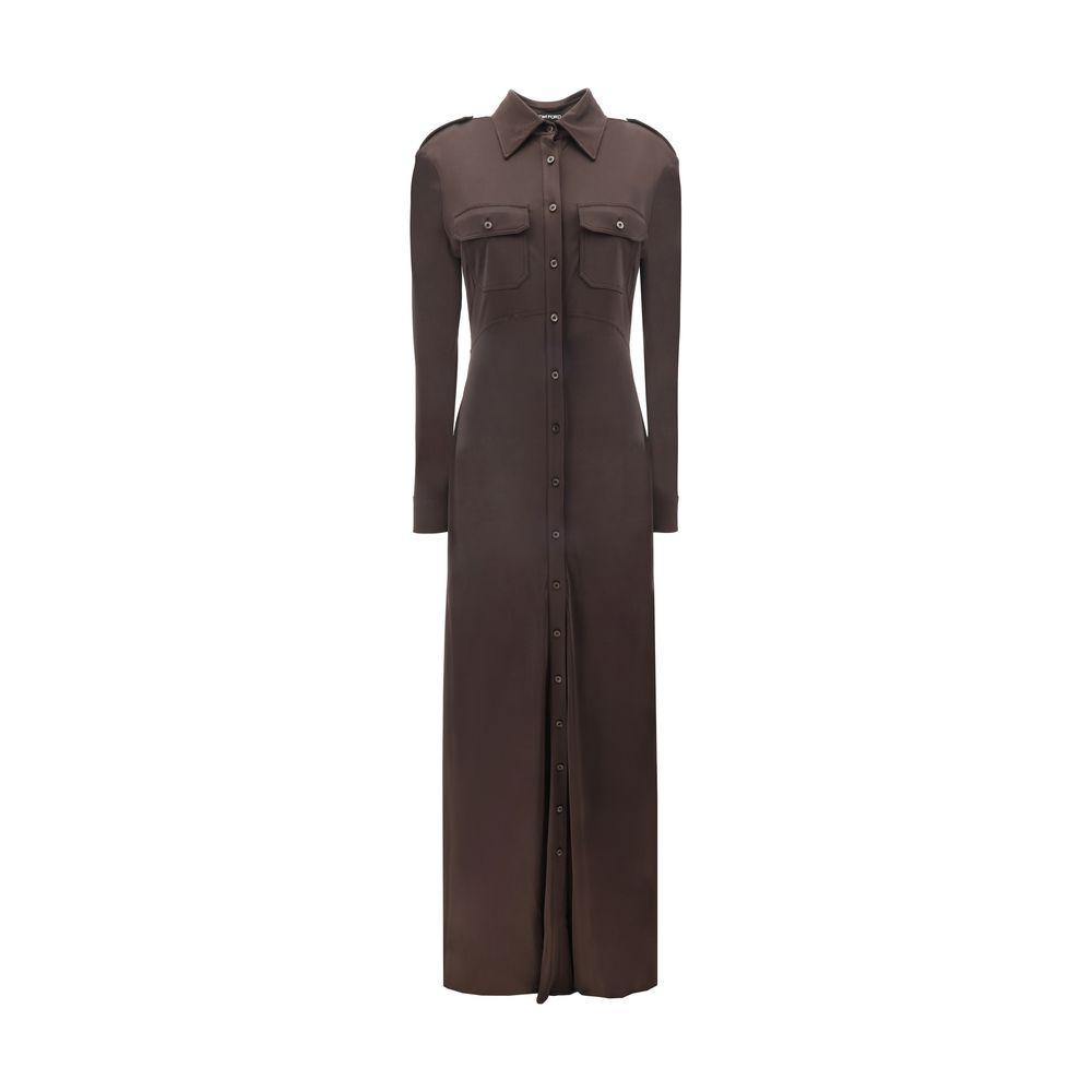 Tom Ford Chemisier Elegant Dress Glam Steals