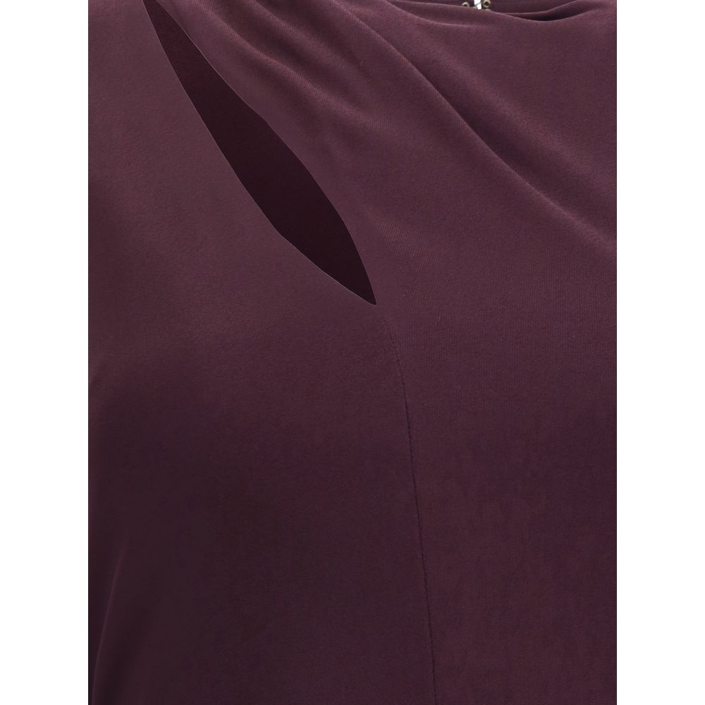 Tom Ford Jersey Midi Dress Scarf Glam Steals