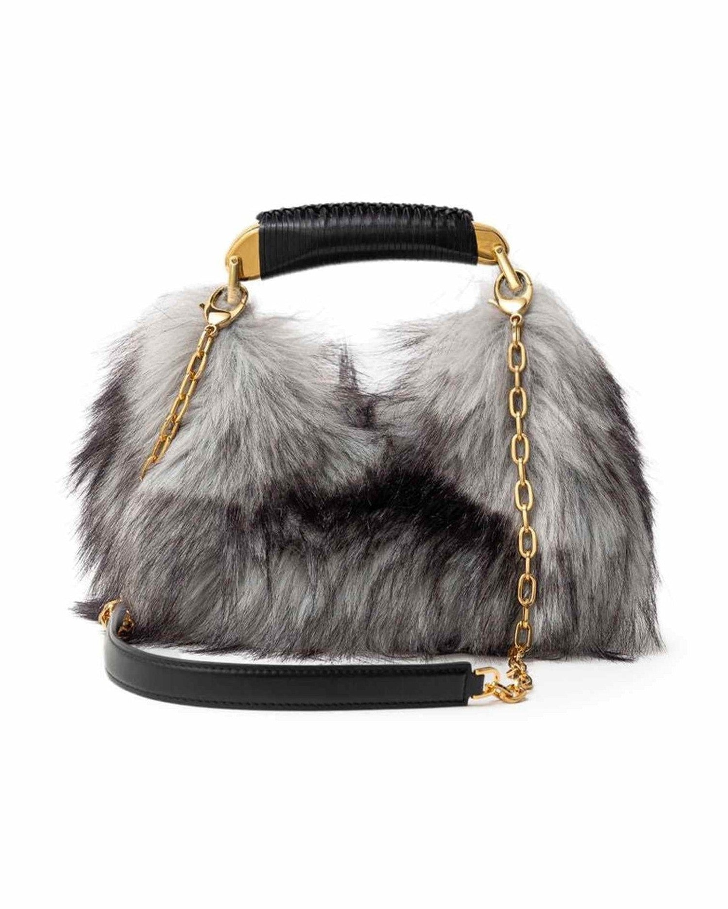 Tom Ford Leather Gray Handbag Glam Steals