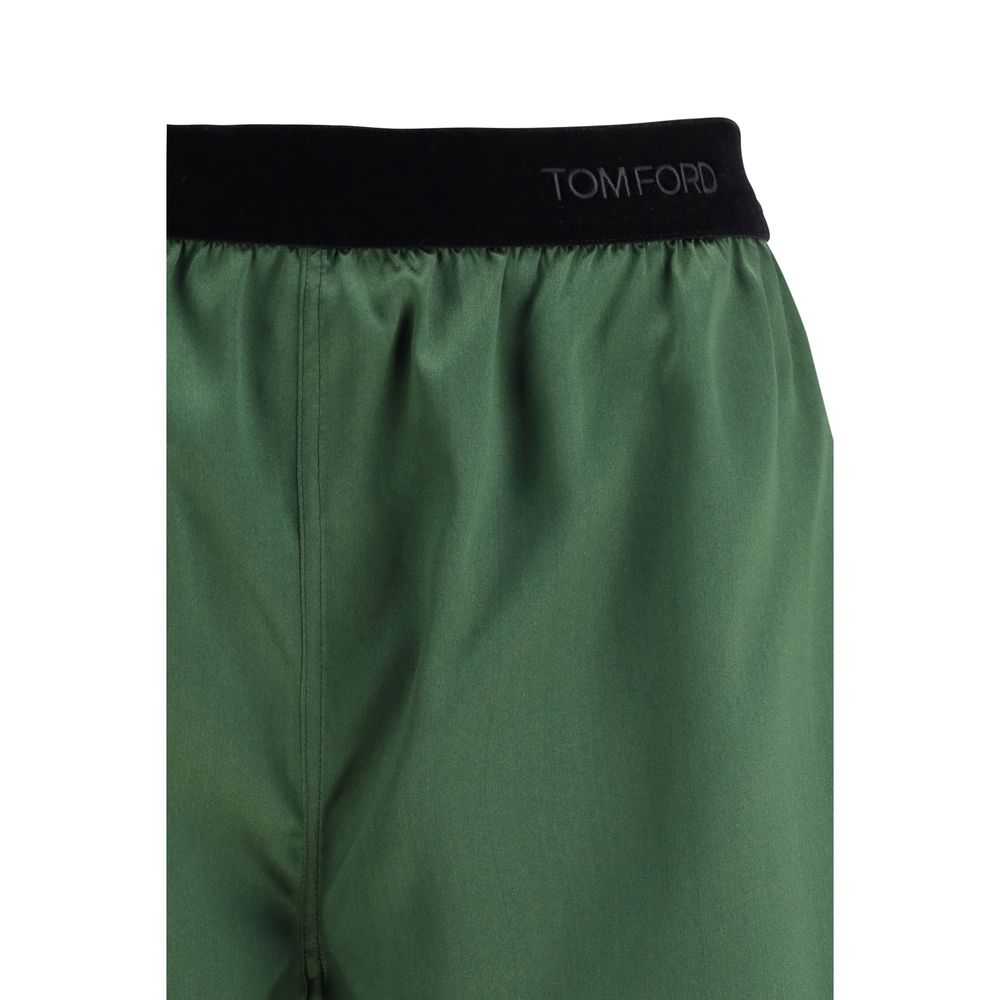 Tom Ford Silk Bicolor Bermuda Shorts Glam Steals