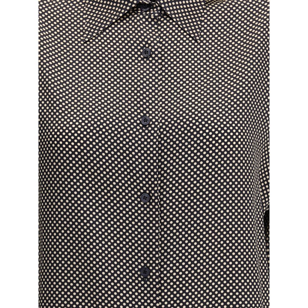 Tom Ford Silk Polka Dot Shirt Glam Steals
