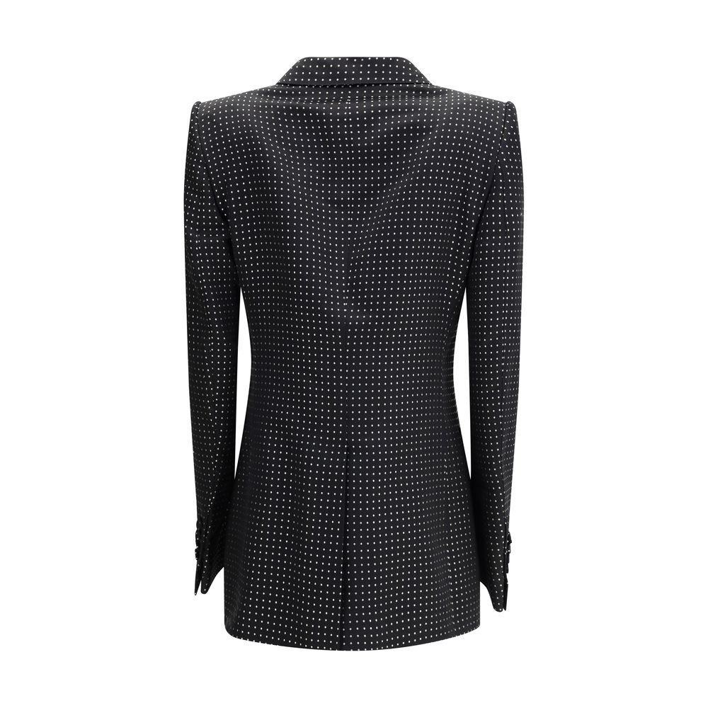 Tom Ford Single Breasted Jacket with Polka Dots Glam Steals