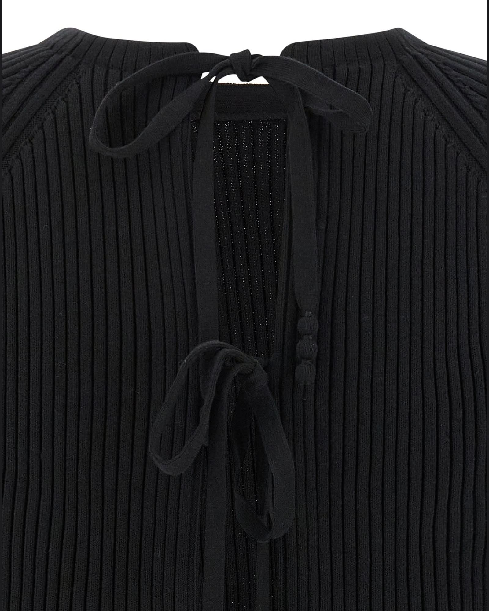 Tory Burch Back Closure Sweater Glam Steals