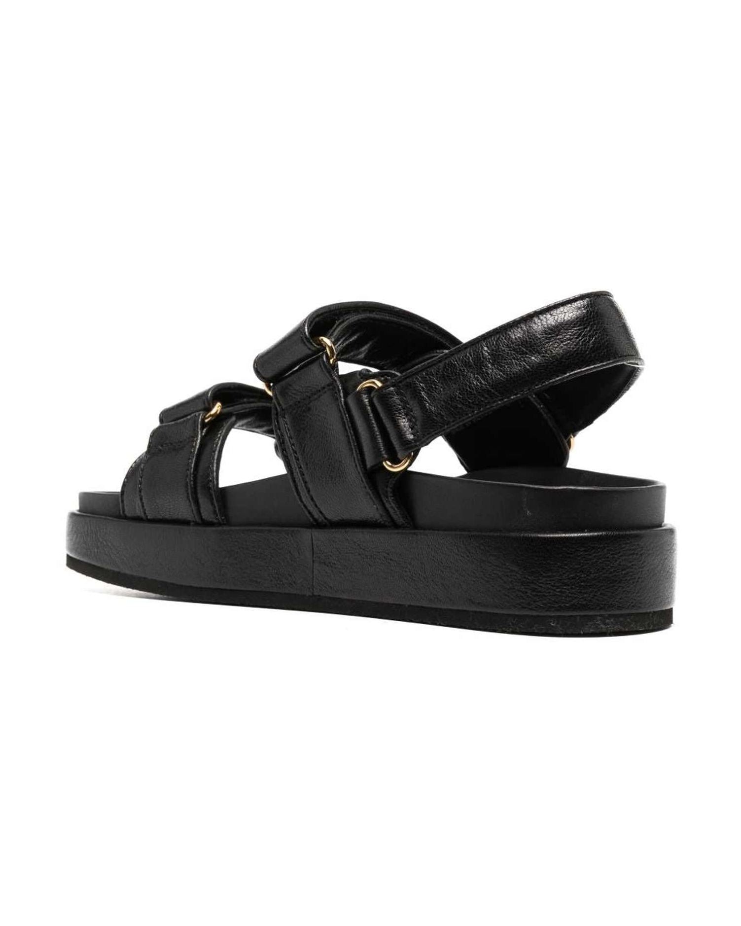 Tory Burch Black Sandals Glam Steals