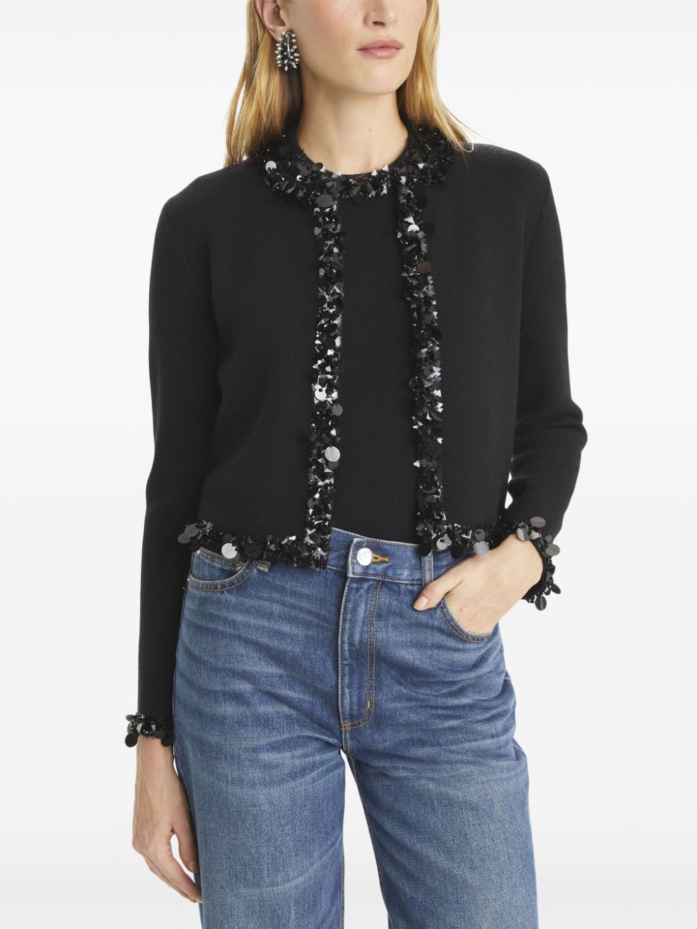 Tory Burch Black Sweater Glam Steals