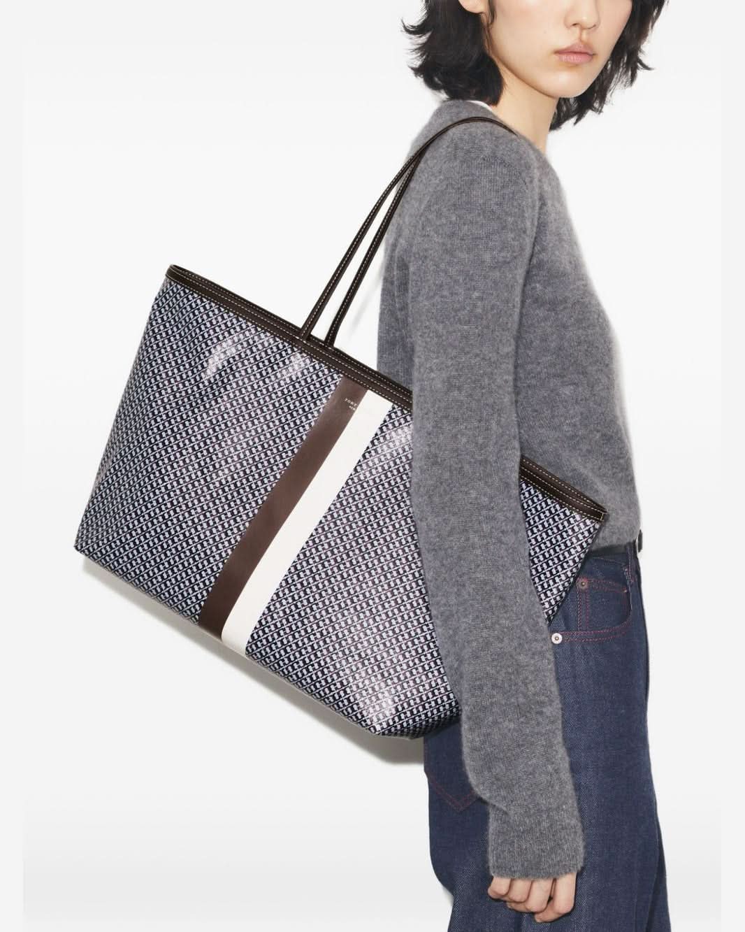 Tory Burch Blue Bag Shopper