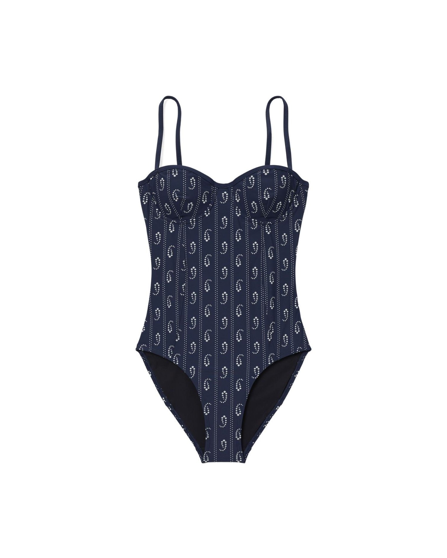 Tory Burch Blue One-Piece Swimsuit Glam Steals