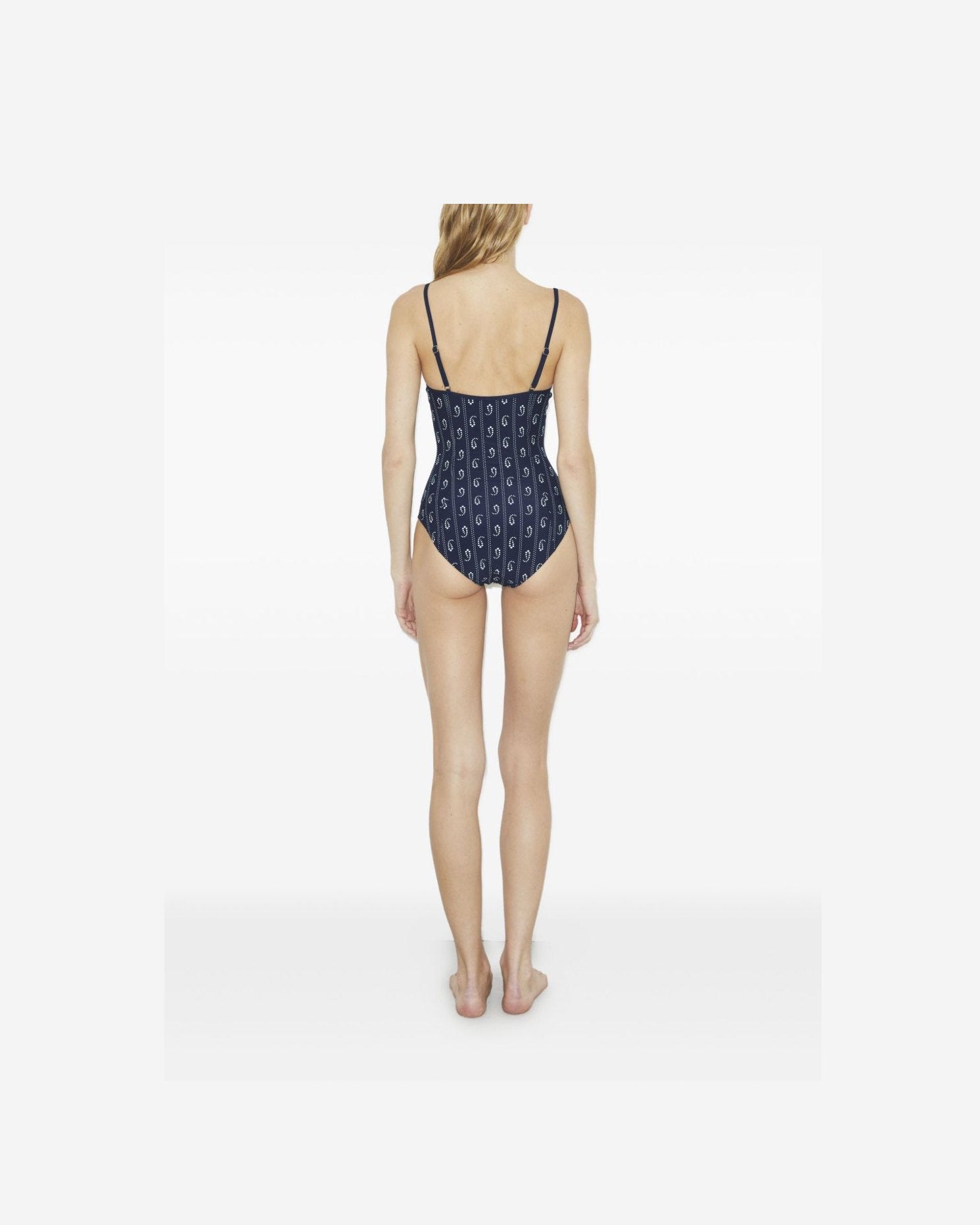 Tory Burch Blue One-Piece Swimsuit Glam Steals