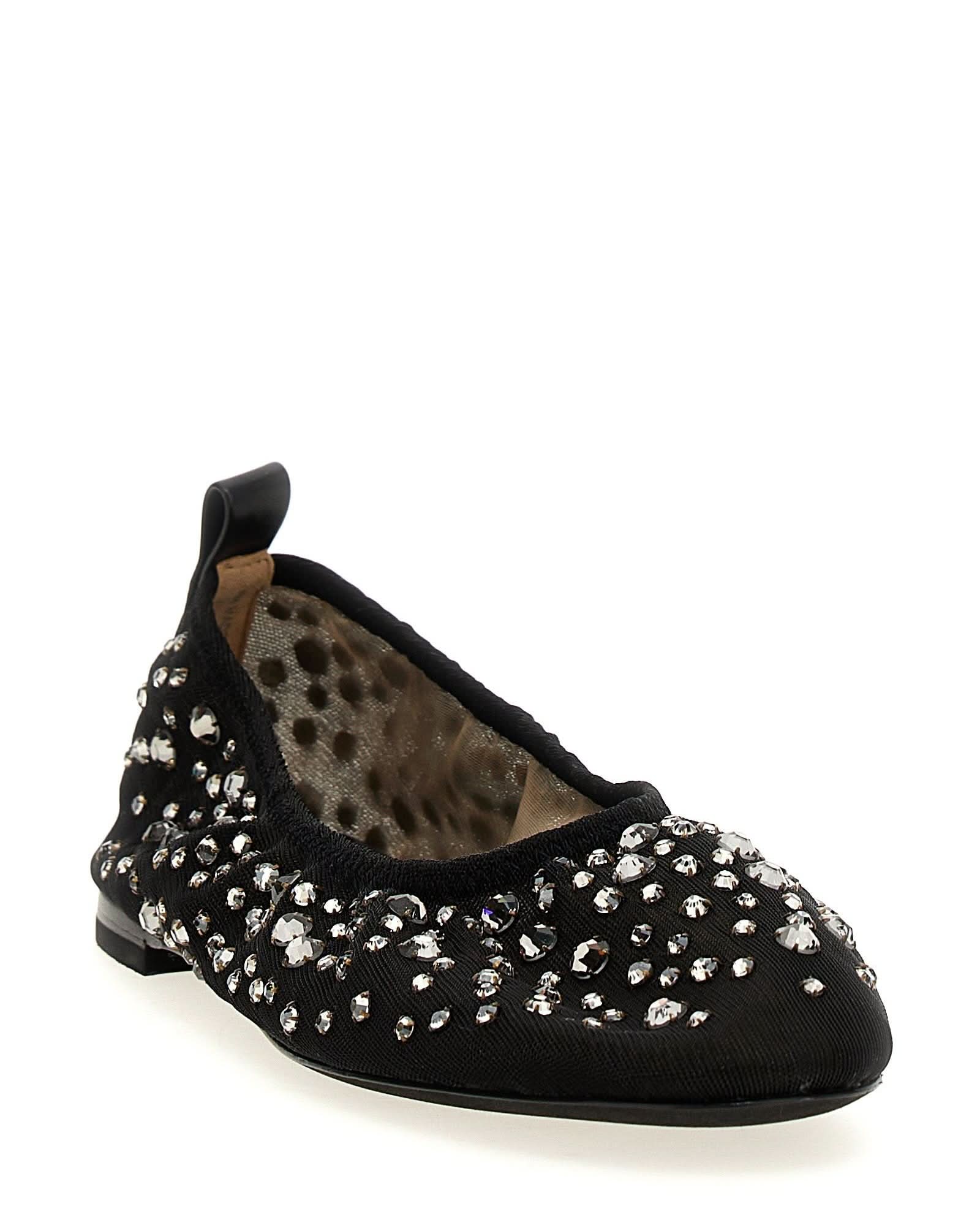 Tory Burch Crystal Ballet Flats Glam Steals