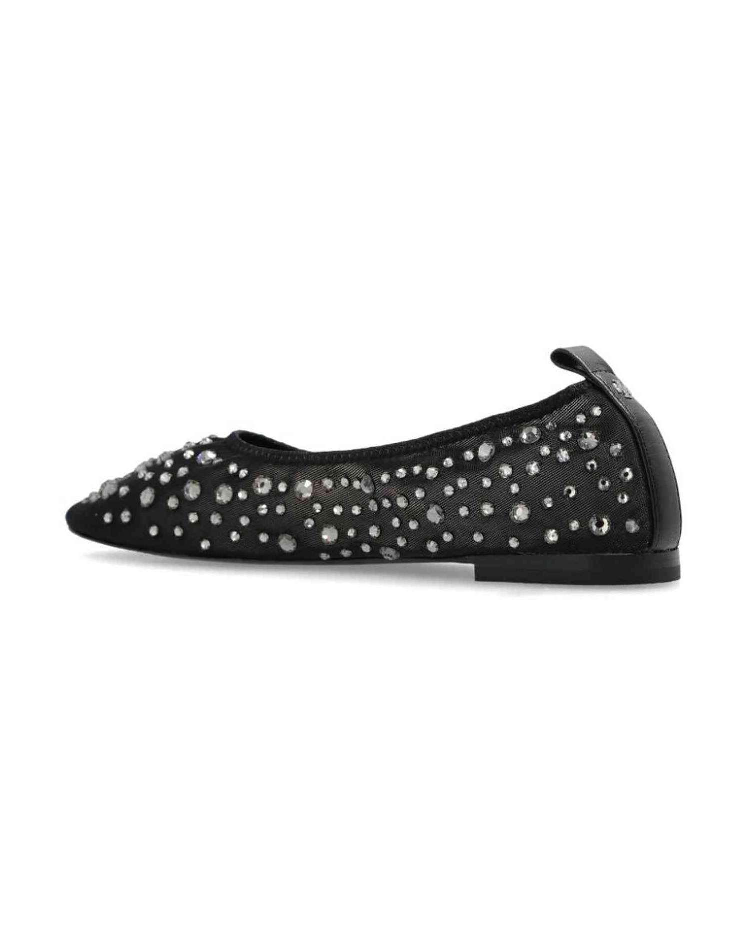 Tory Burch Crystal Embellished Ballerina Shoes Flats