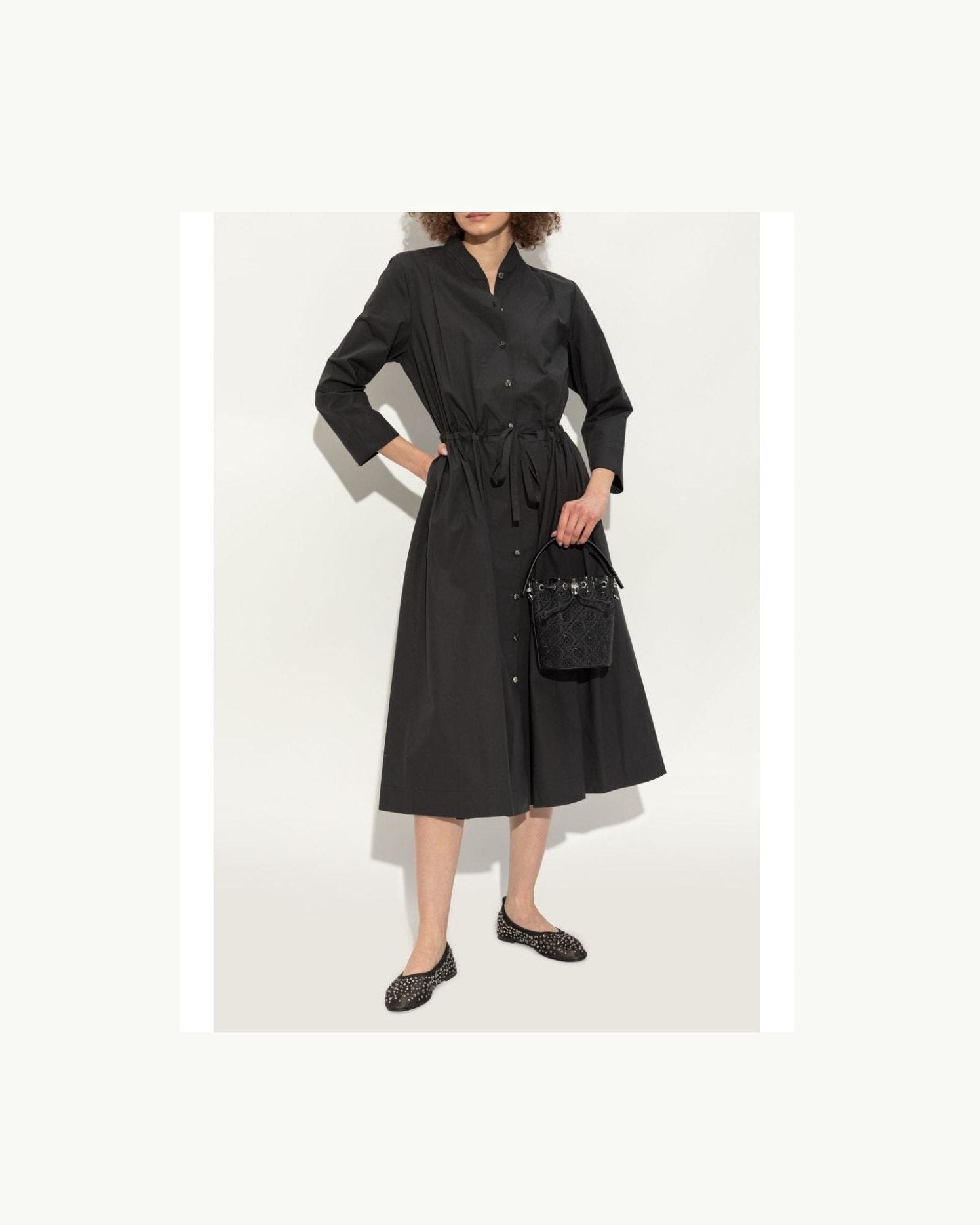 Tory Burch Crystal Embellished Ballerina Shoes Glam Steals