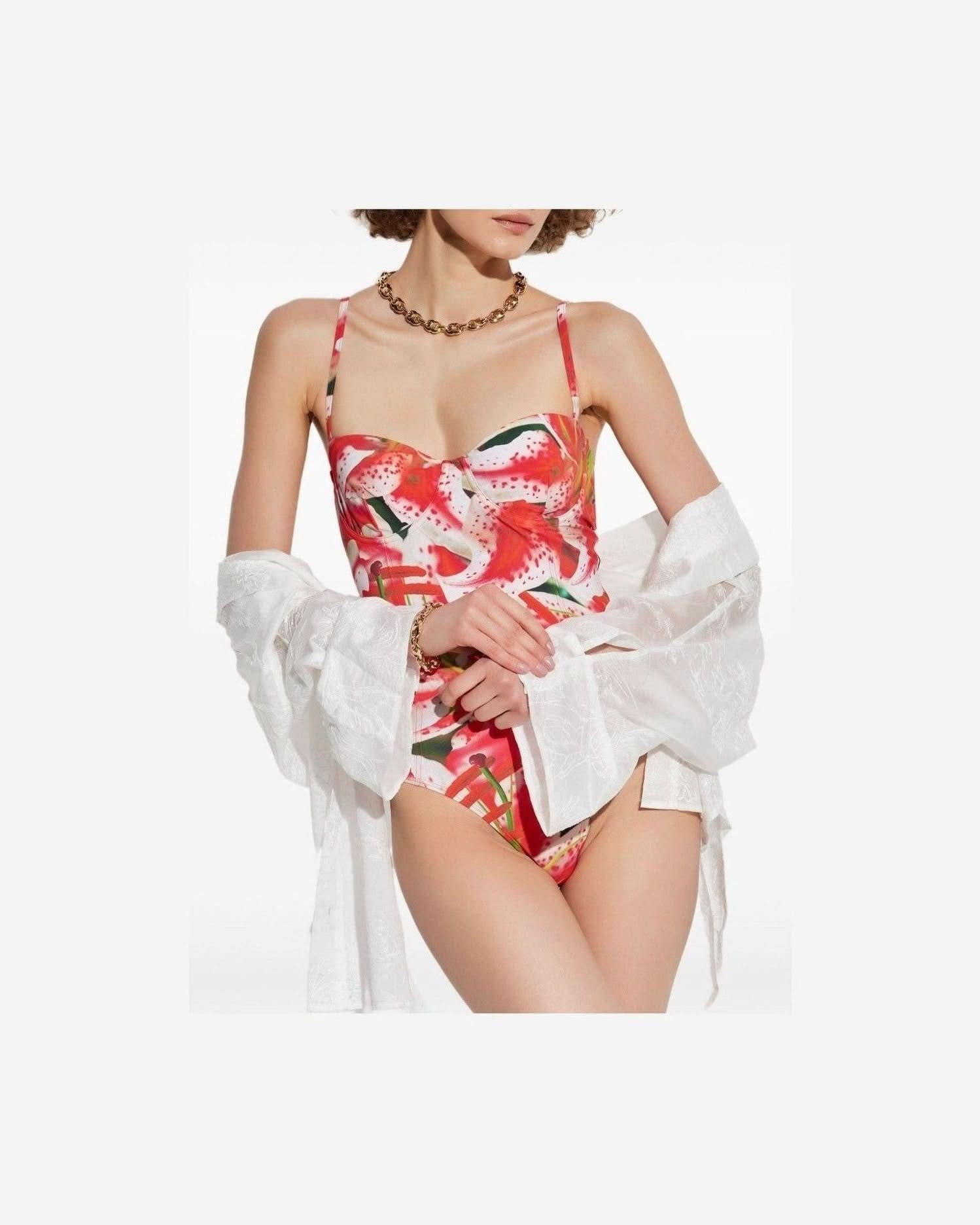 Tory Burch Fuchsia One Piece One-Piece Swimsuits