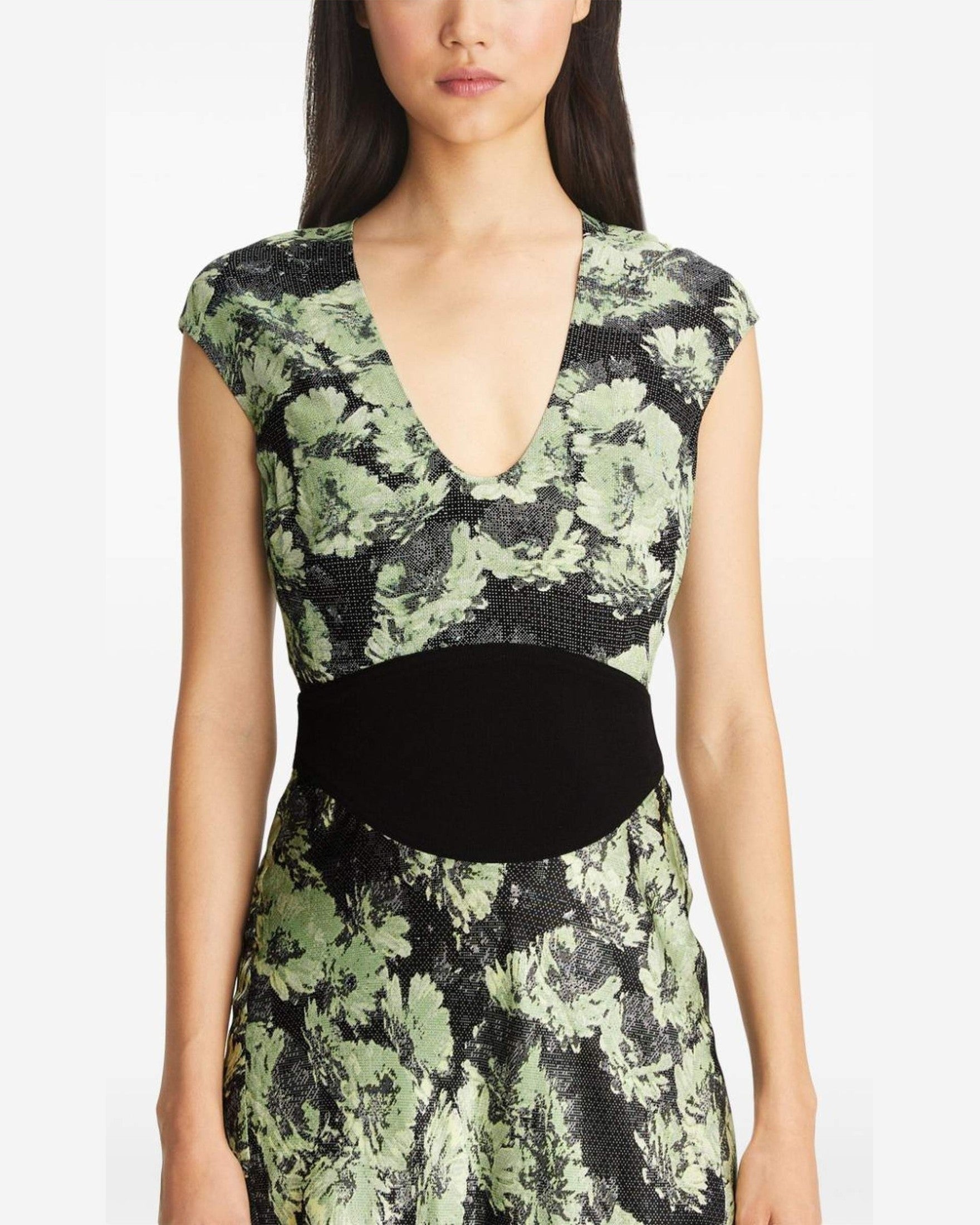 Tory Burch Green Dress Glam Steals