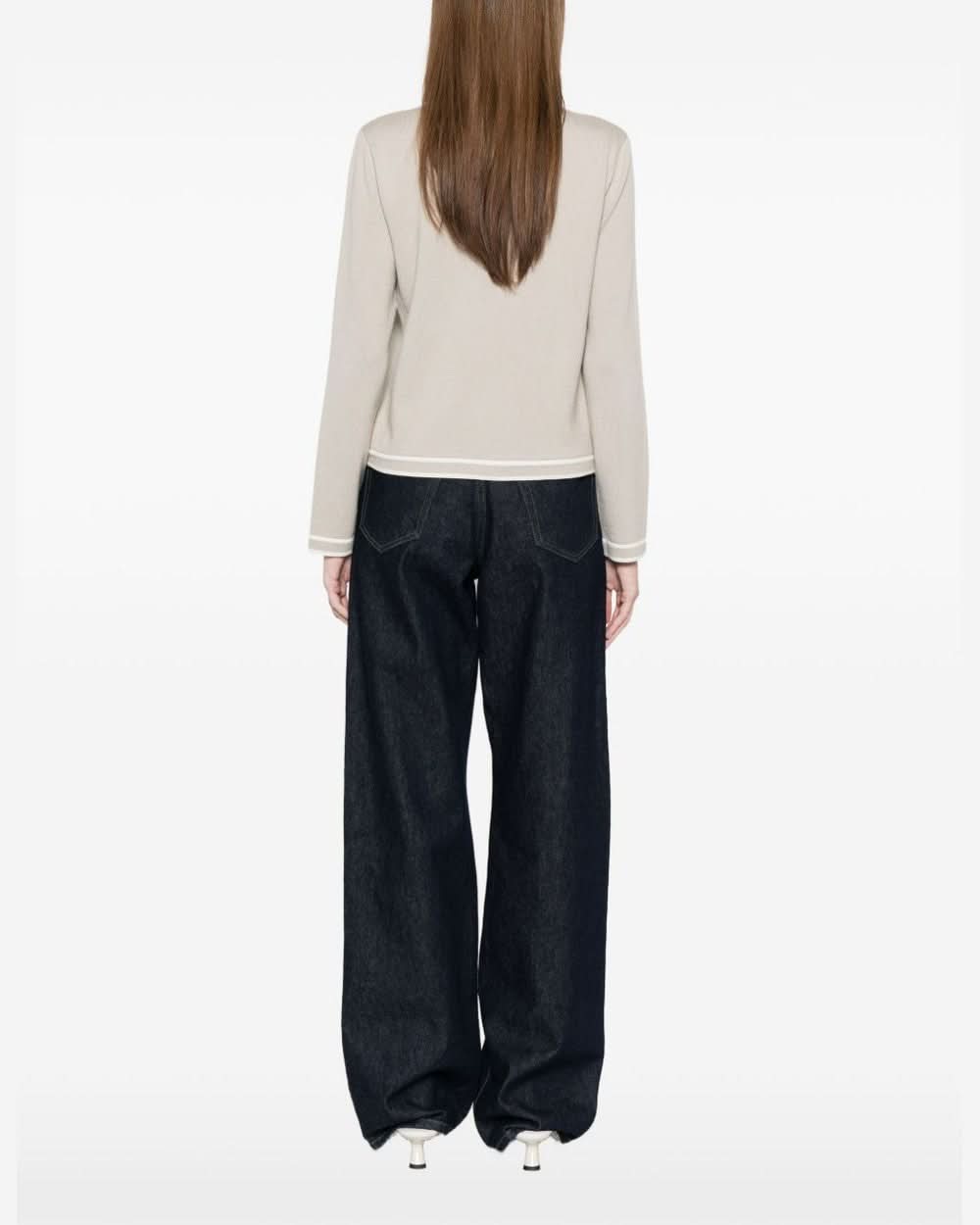 Tory Burch Grey Sweater Glam Steals