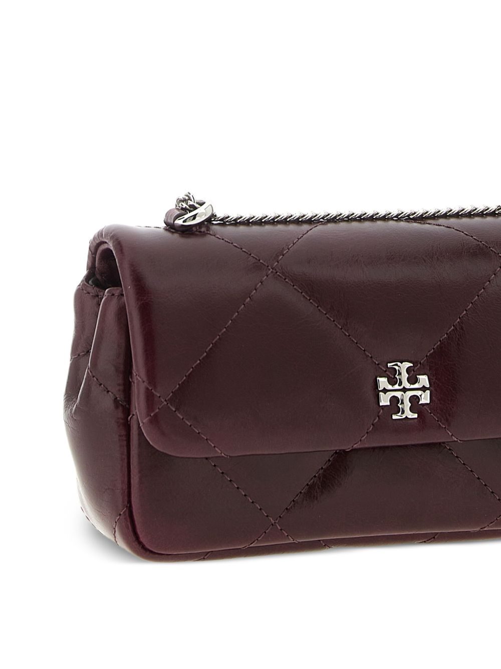Tory Burch Kira Diamond Clutch Bordeaux Glam Steals